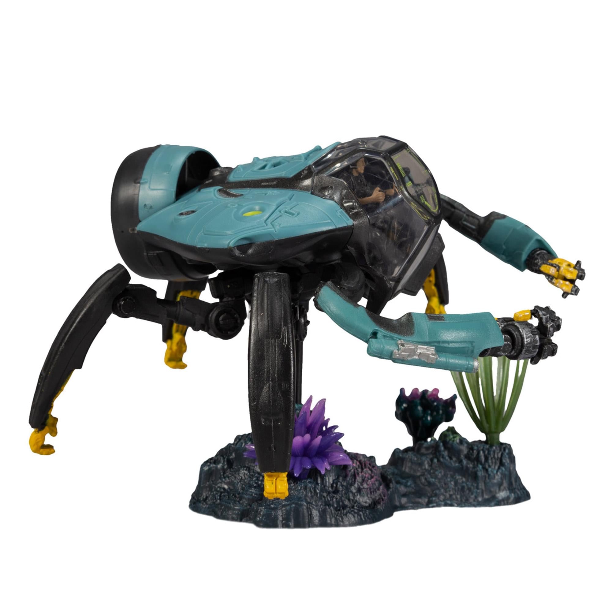 Avatar World of Pandora Figure Set | CET-OPS Crabsuit with RDA Driver