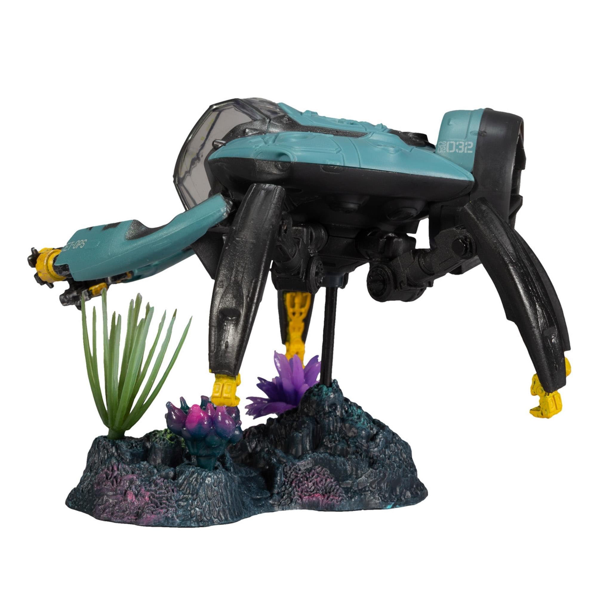 Avatar World of Pandora Figure Set | CET-OPS Crabsuit with RDA Driver