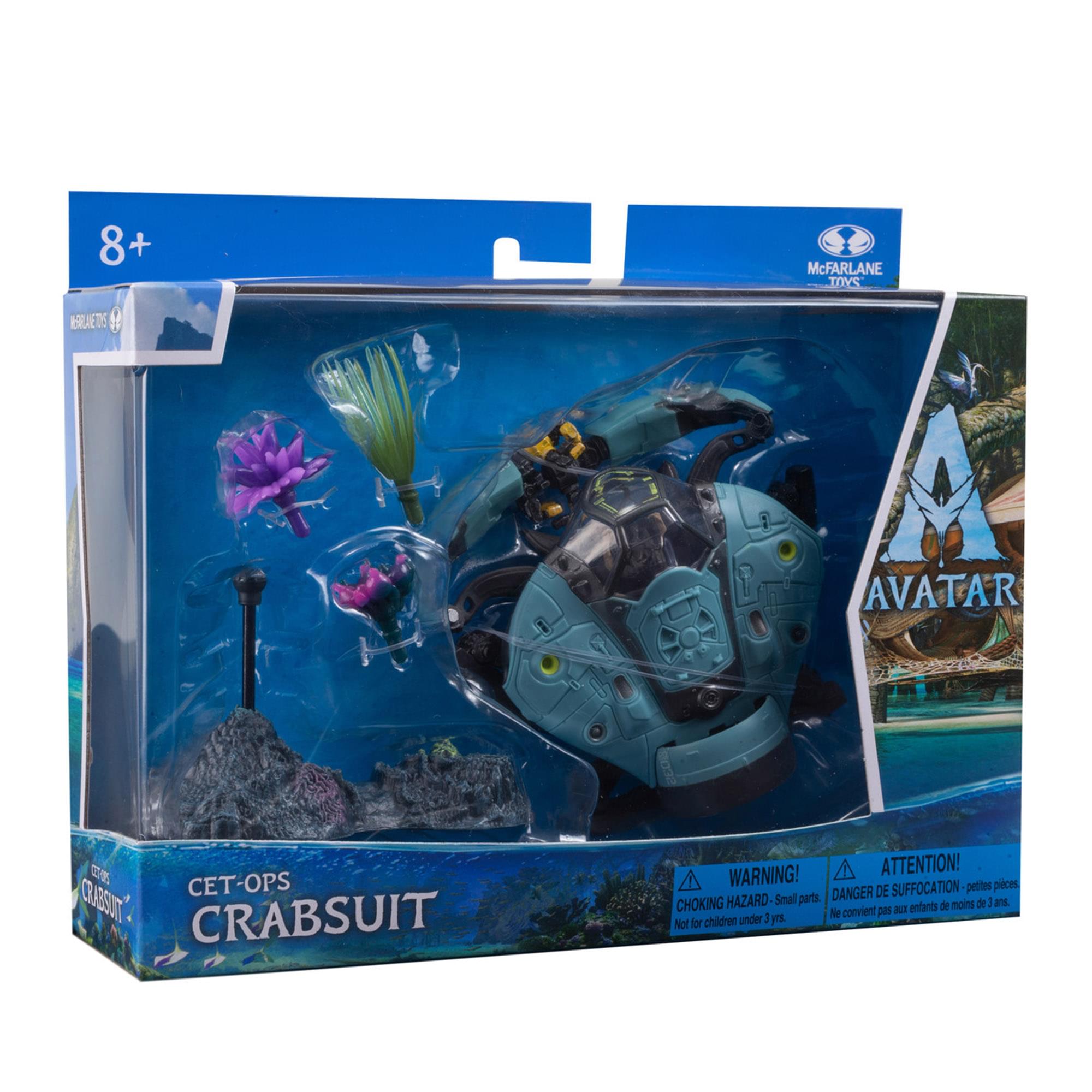 Avatar World of Pandora Figure Set | CET-OPS Crabsuit with RDA Driver