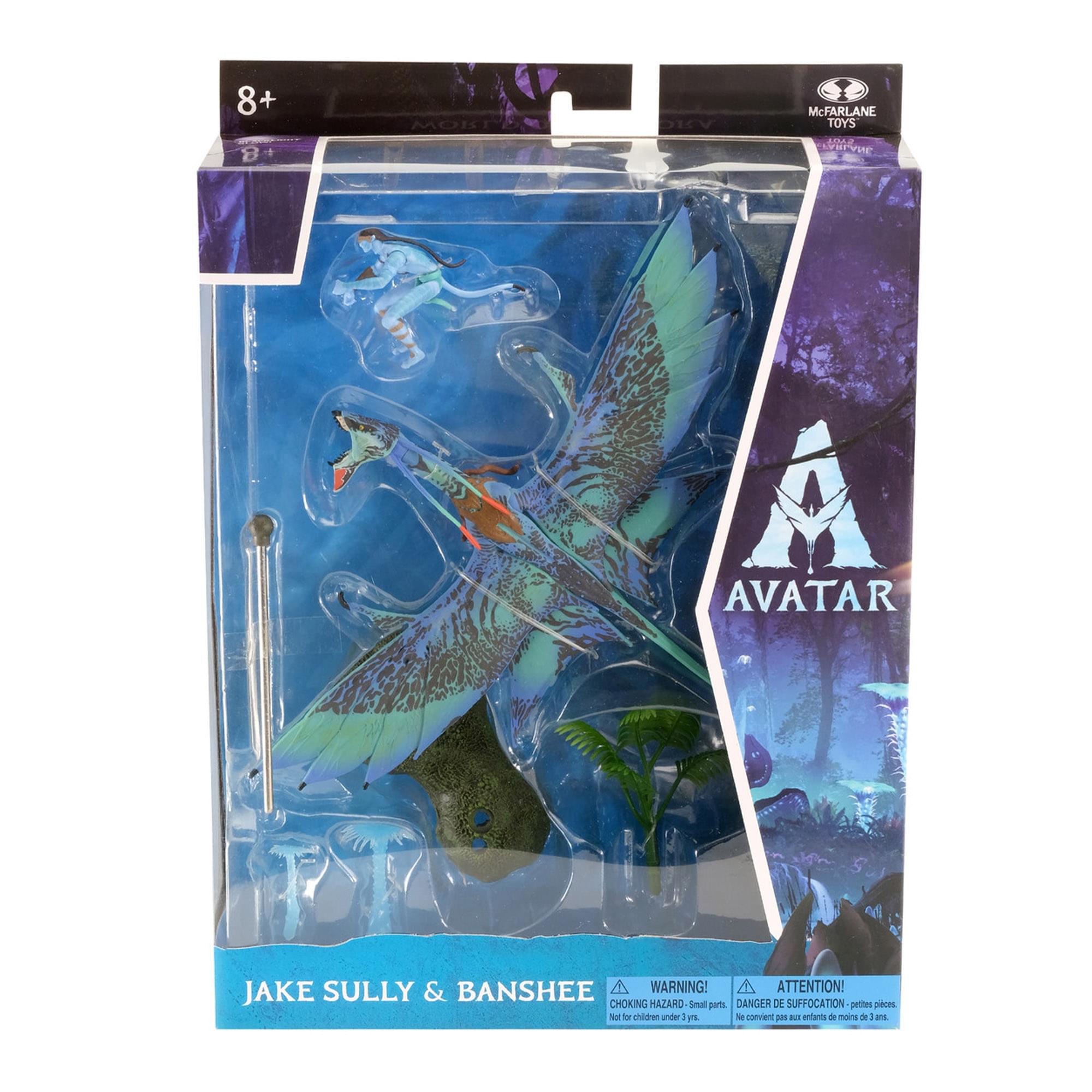 Avatar World of Pandora Figure Set | Jake Skully & Banshee