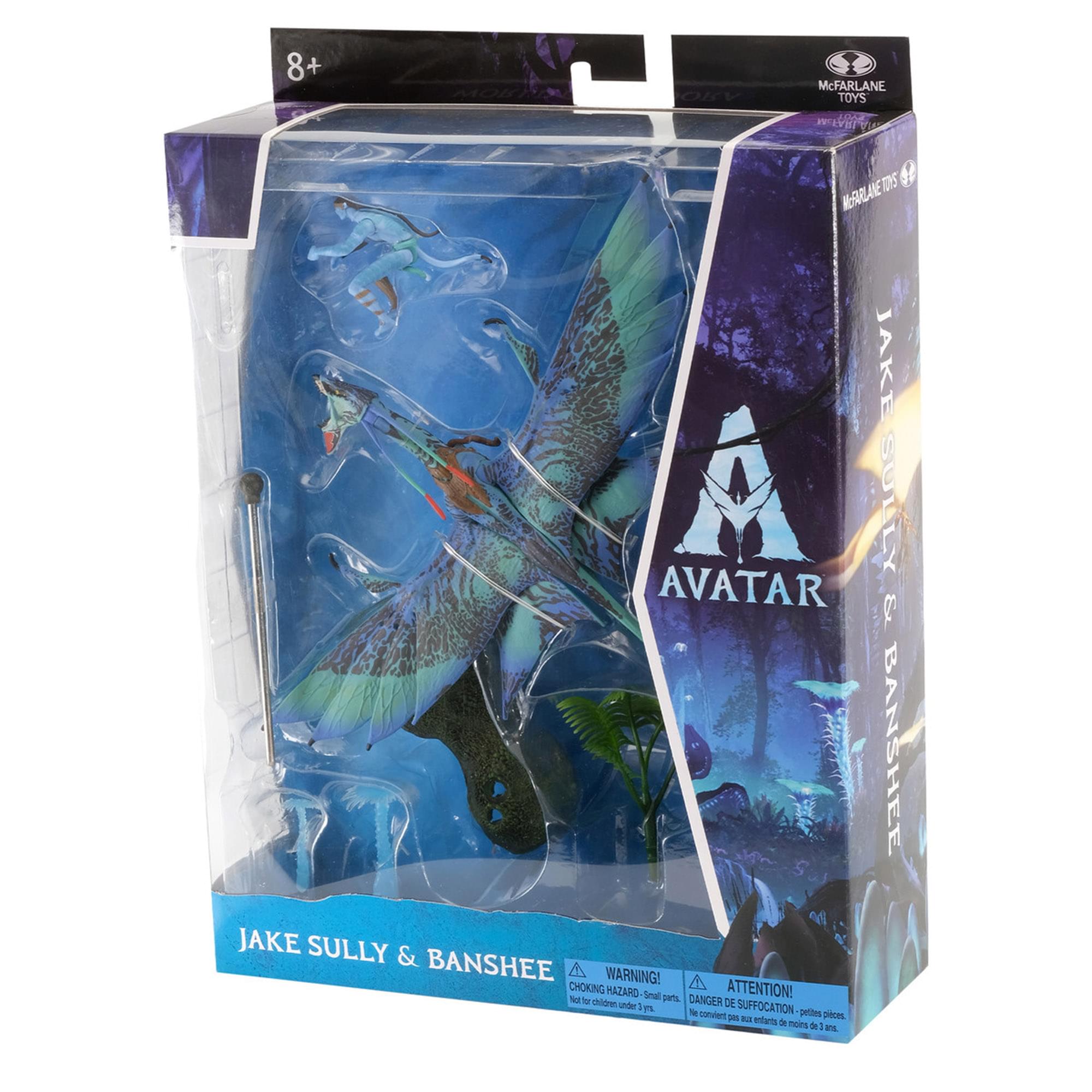 Avatar World of Pandora Figure Set | Jake Skully & Banshee