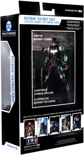 DC Multiverse 7 Inch Action Figure | Batman Hazmat Suit (Gold Label)