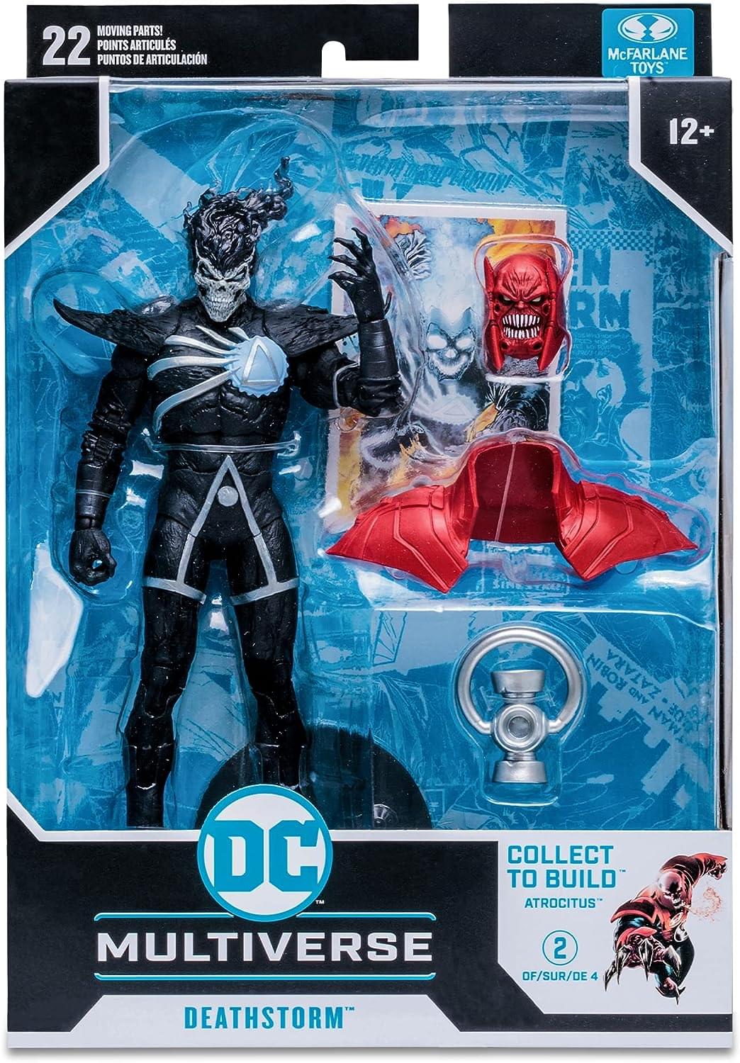 DC Multiverse 7 Inch Action Figure | Blackest Night Deathstorm