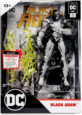 DC Multiverse 7 Inch Action Figure | Black Adam (BW Gold Label)