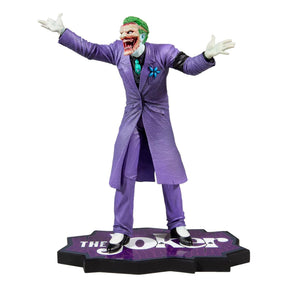 DC Direct 1:10 Joker Purple Craze Statue By Greg Capullo