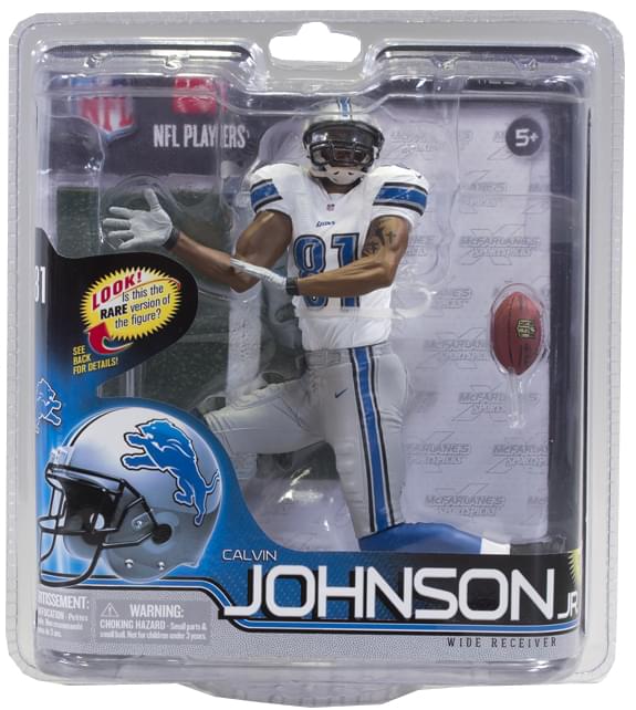 McFarlane NFL Series 30 Figure Calvin Johnson Collector Level Variant