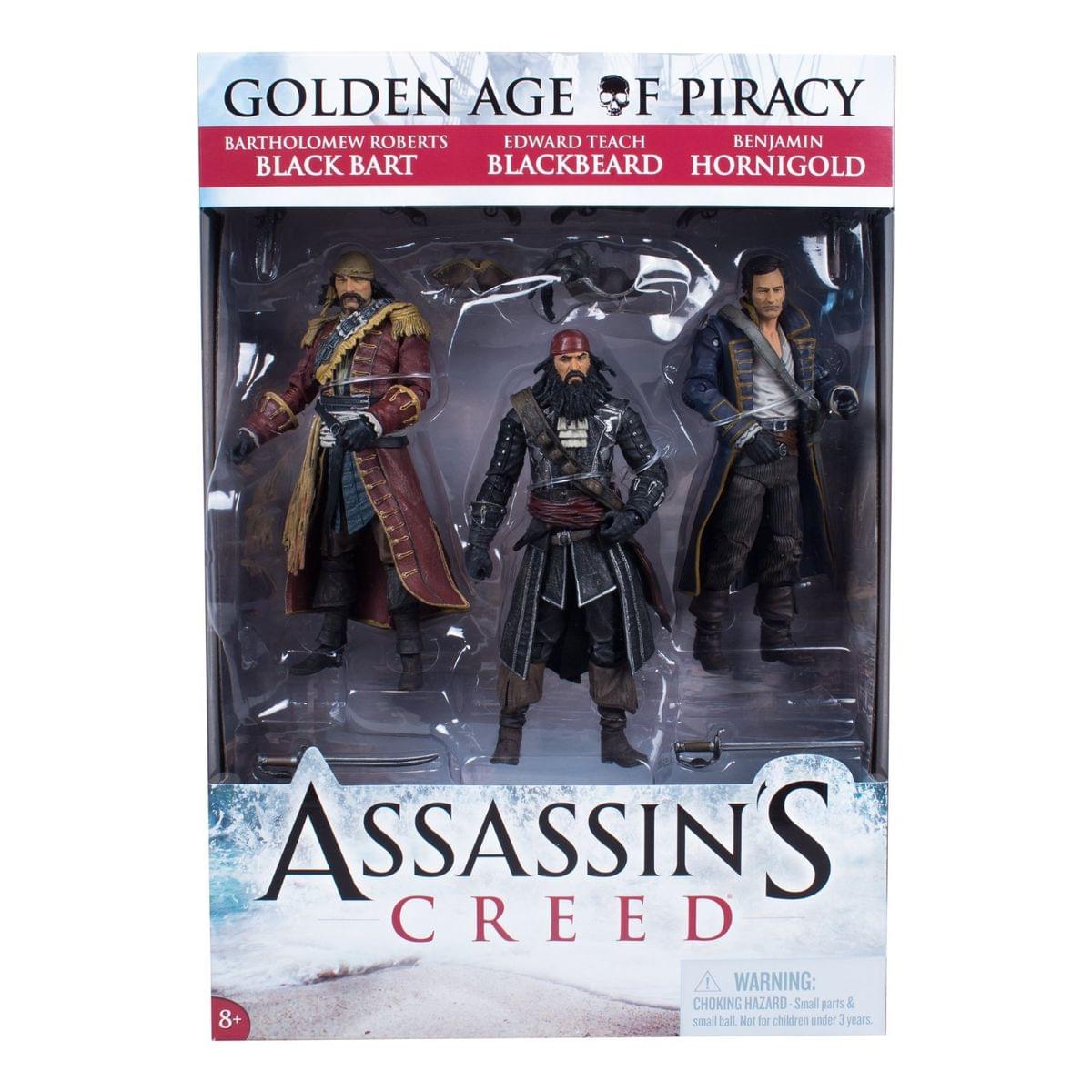 Assassin's Creed Golden Age Of Piracy Figure 3 Pack