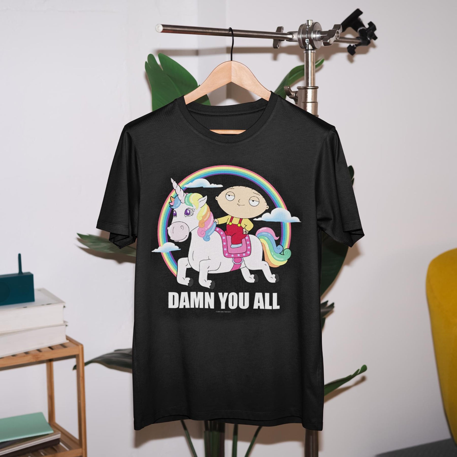 Family Guy Stewie Unicorn Short Sleeve T-Shirt