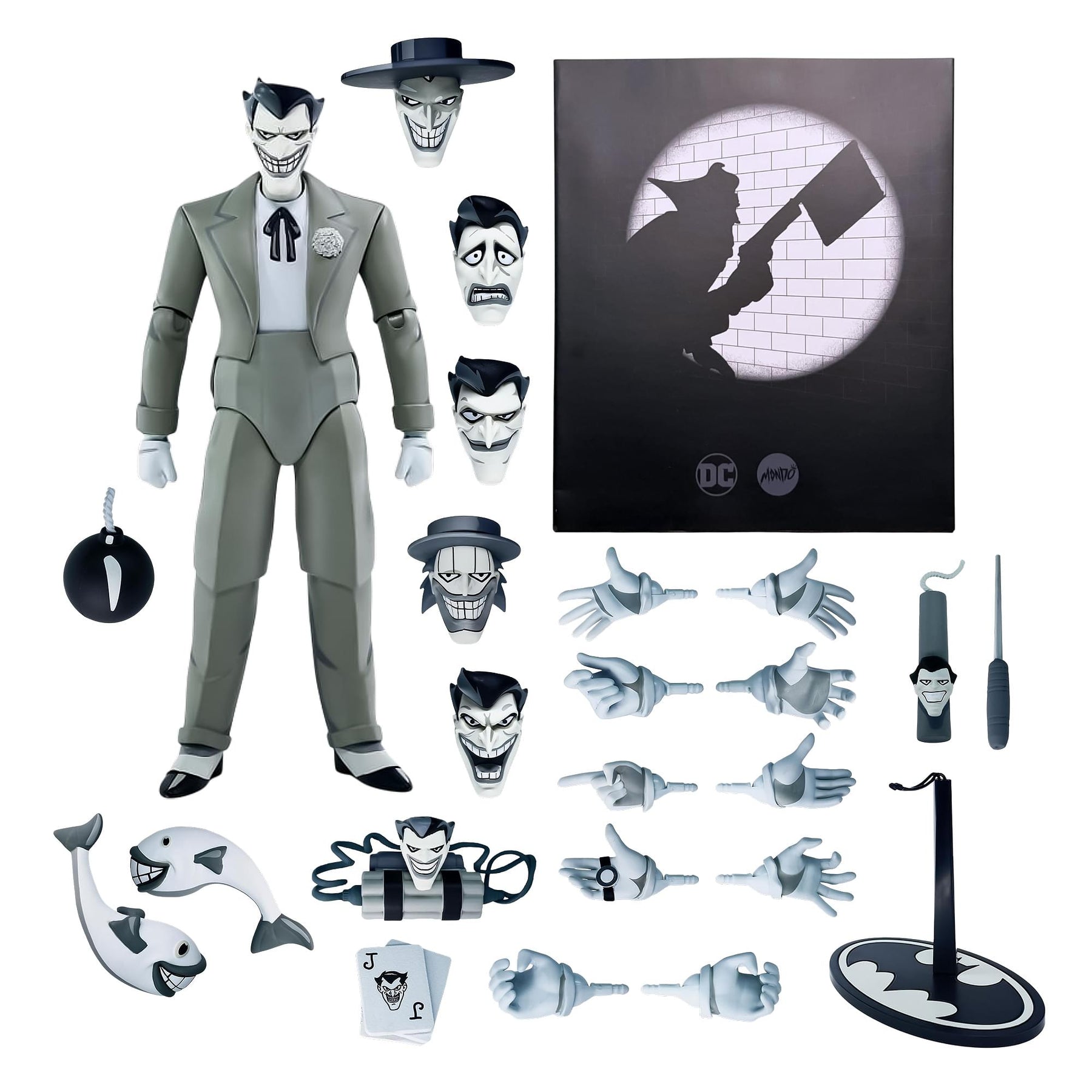 Batman: The Animated Series 1:6 Scale Action Figure | The Joker (Noir Ver.)