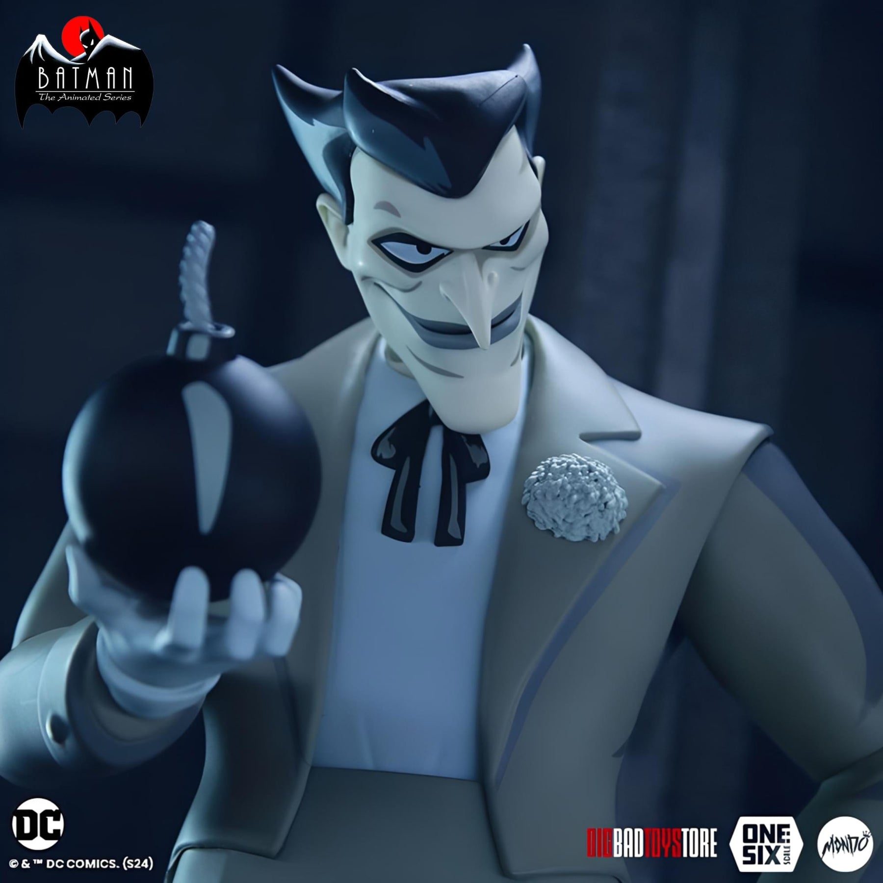 Batman: The Animated Series 1:6 Scale Action Figure | The Joker (Noir Ver.)