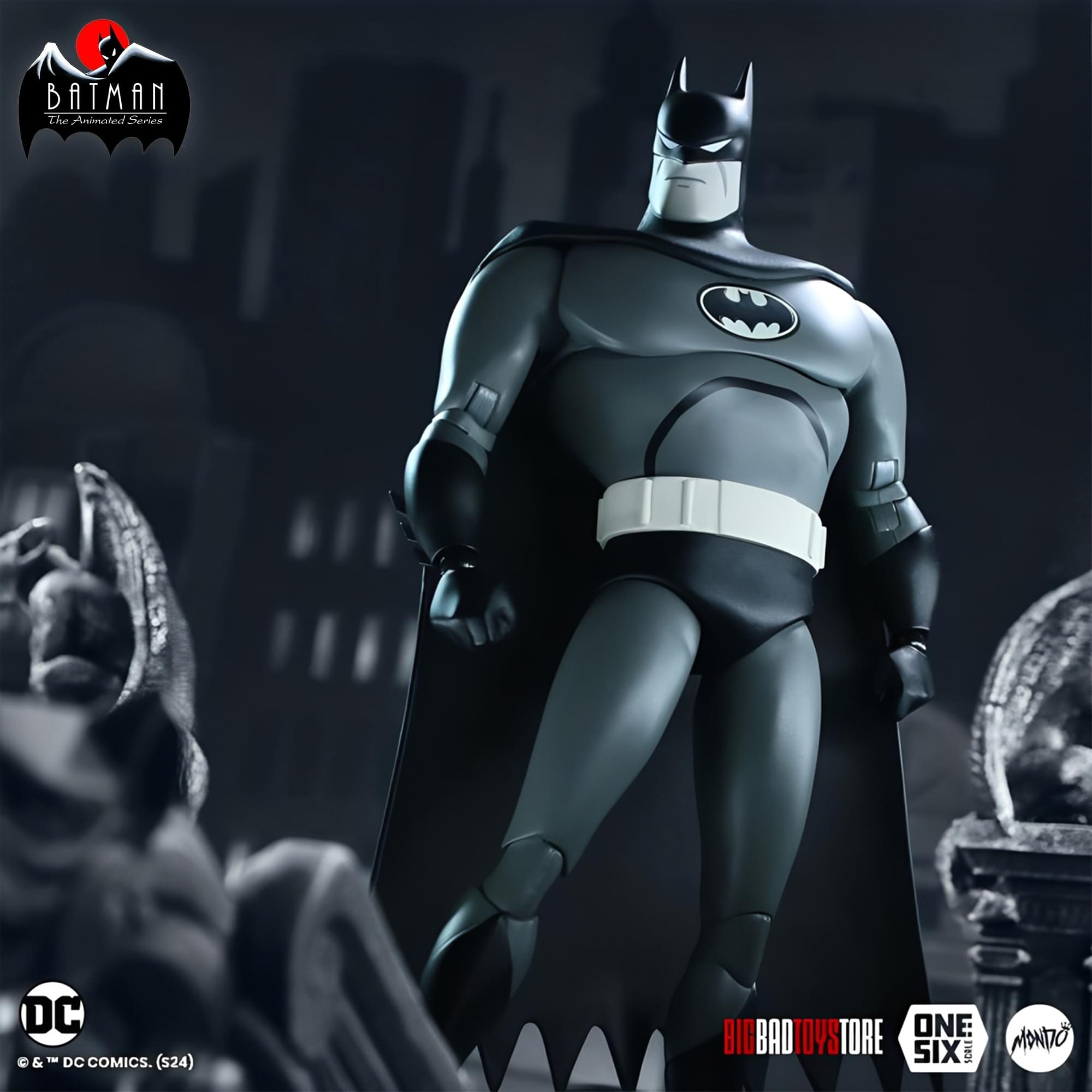 Batman: The Animated Series 1:6 Scale Action Figure | Batman (Noir Ver.)