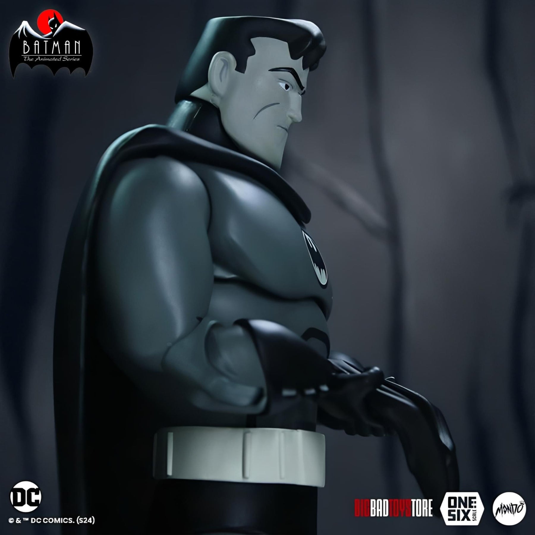 Batman: The Animated Series 1:6 Scale Action Figure | Batman (Noir Ver.)