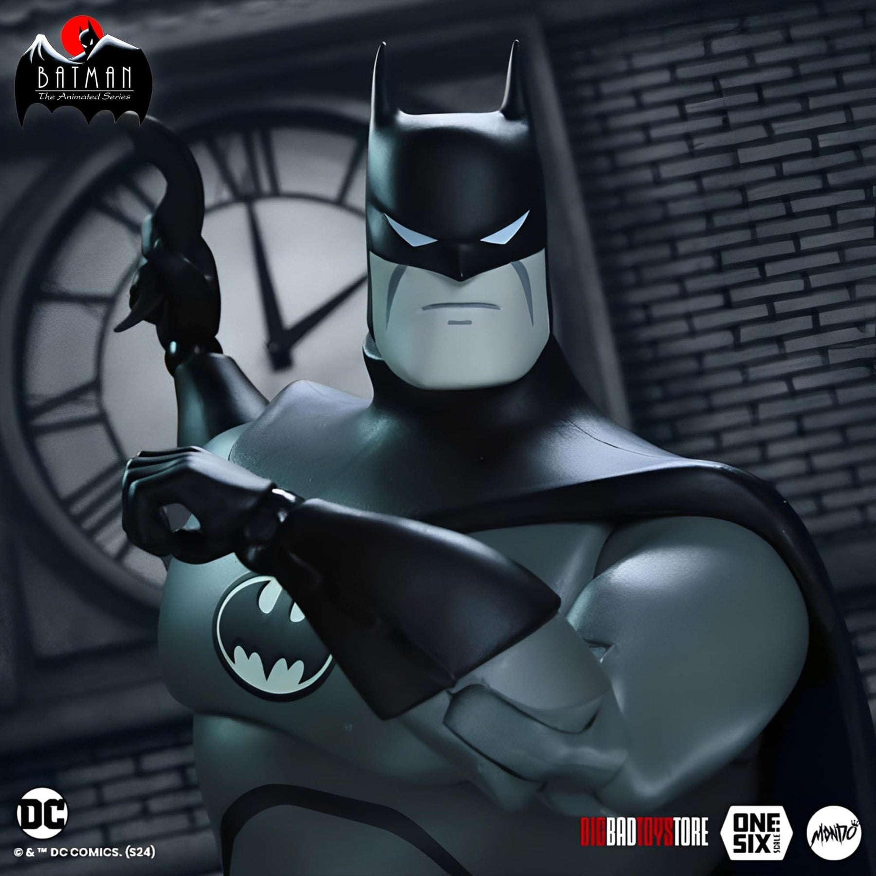 Batman: The Animated Series 1:6 Scale Action Figure | Batman (Noir Ver.)