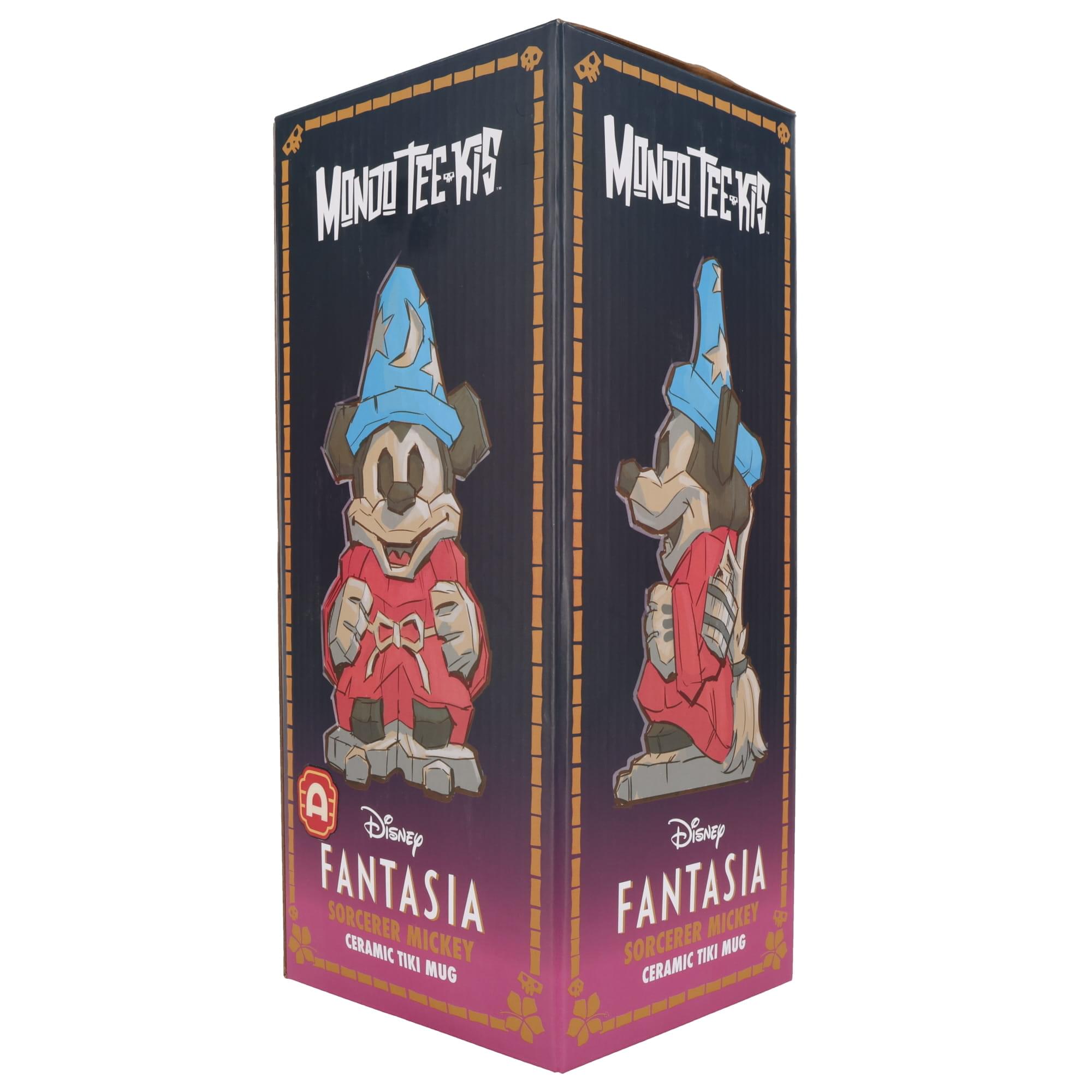 Disney Fantasia Mondo Tee-Kis Sorcerer Mickey Mouse Ceramic Tiki Mug Alamo (Brown) Variant