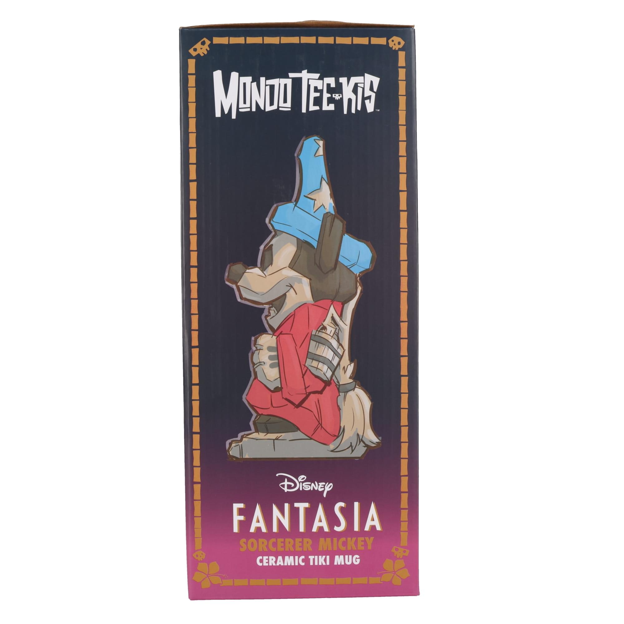 Disney Fantasia Mondo Tee-Kis Sorcerer Mickey Mouse Ceramic Tiki Mug Alamo (Brown) Variant
