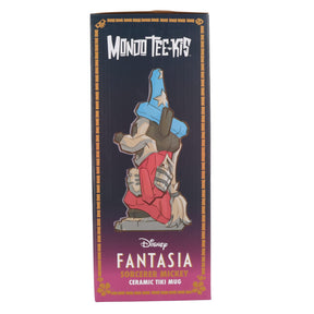 Disney Fantasia Mondo Tee-Kis Sorcerer Mickey Mouse Ceramic Tiki Mug Alamo (Brown) Variant