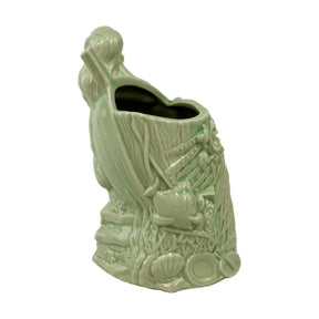 Disney The Little Mermaid Mondo Tee-Kis Ariel Green Ceramic Tiki Mug