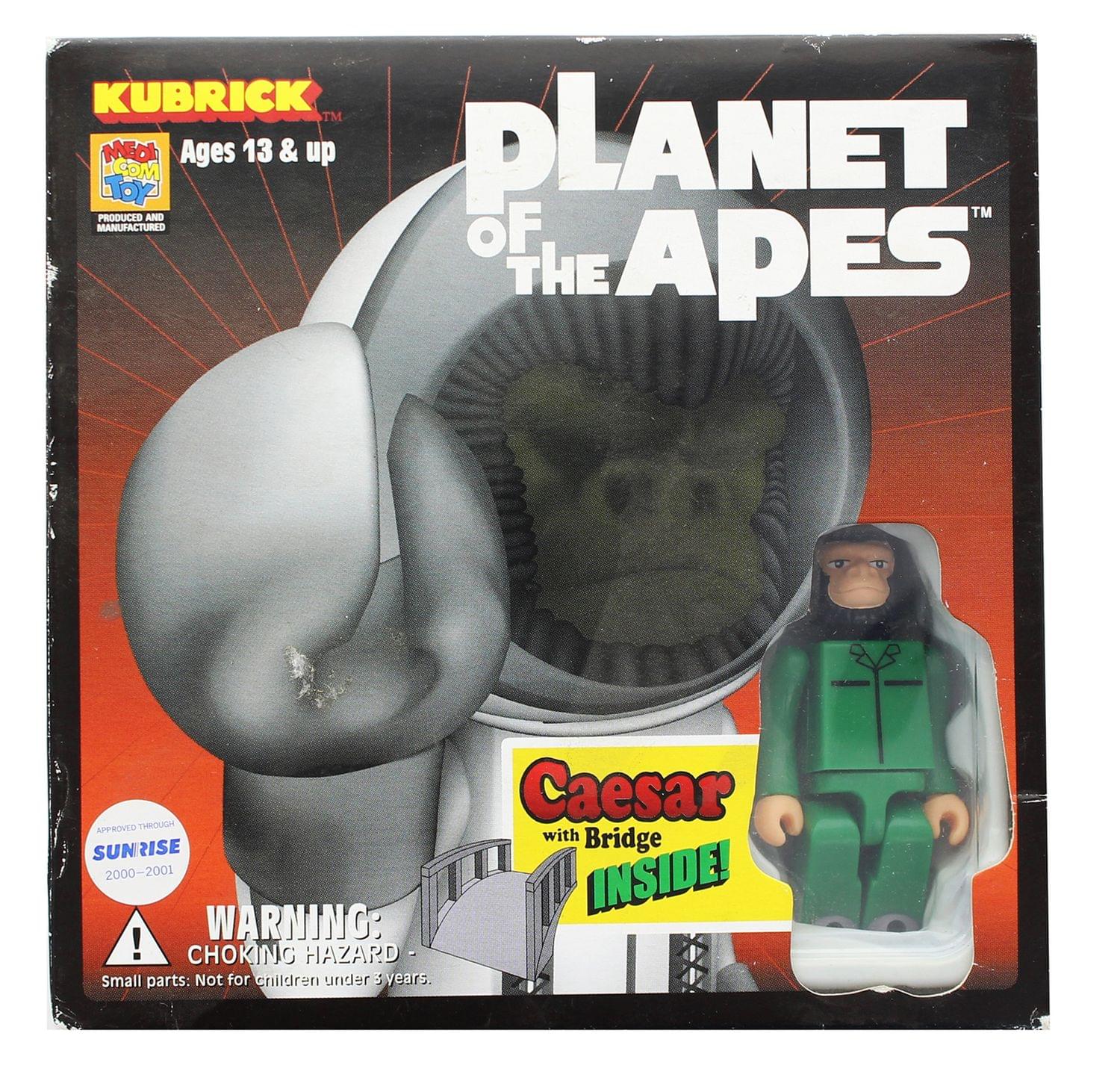 Kubrick Planet Of The Apes Caesar With Bridge Inside