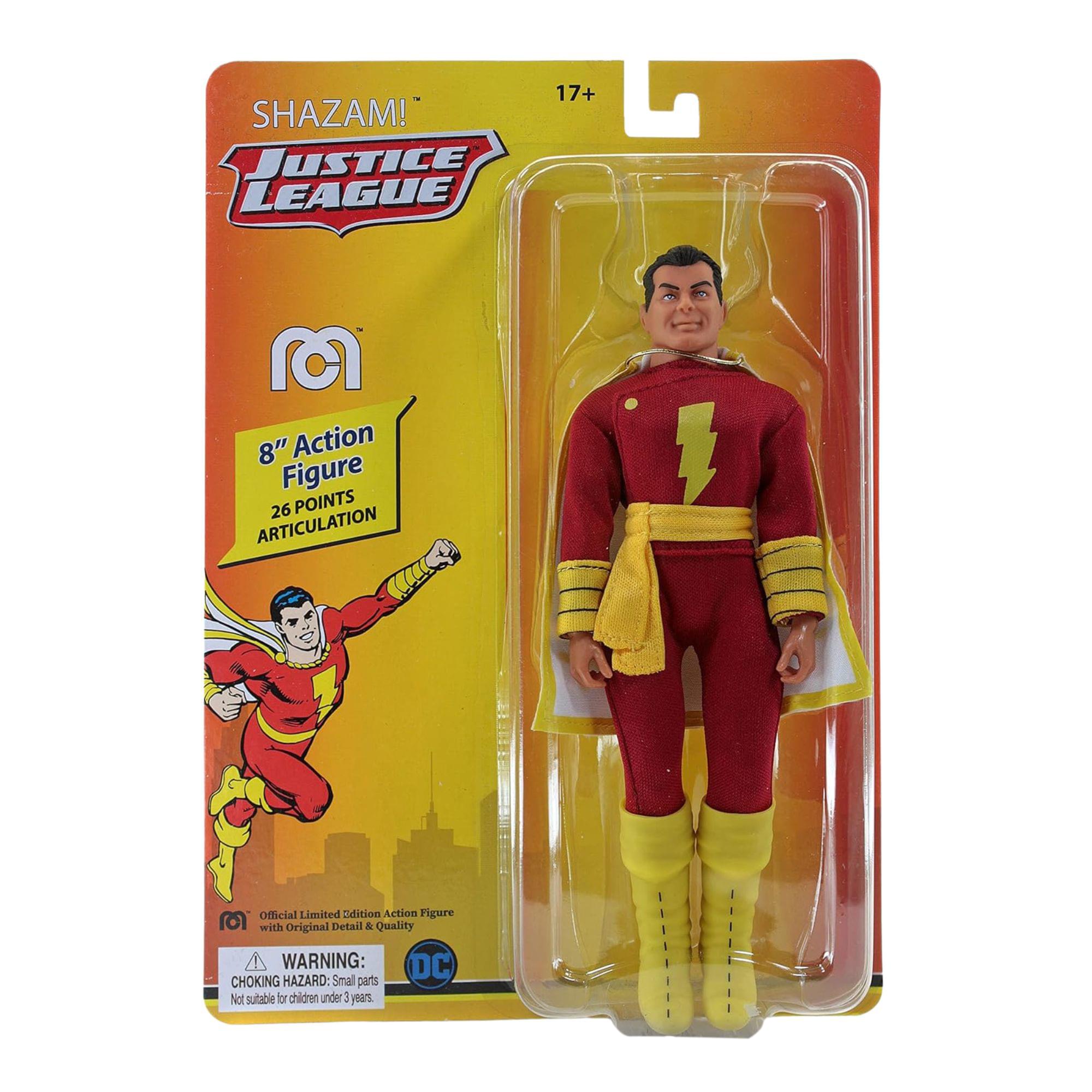 Mego DC Comics Shazam 8 Inch Action Figure