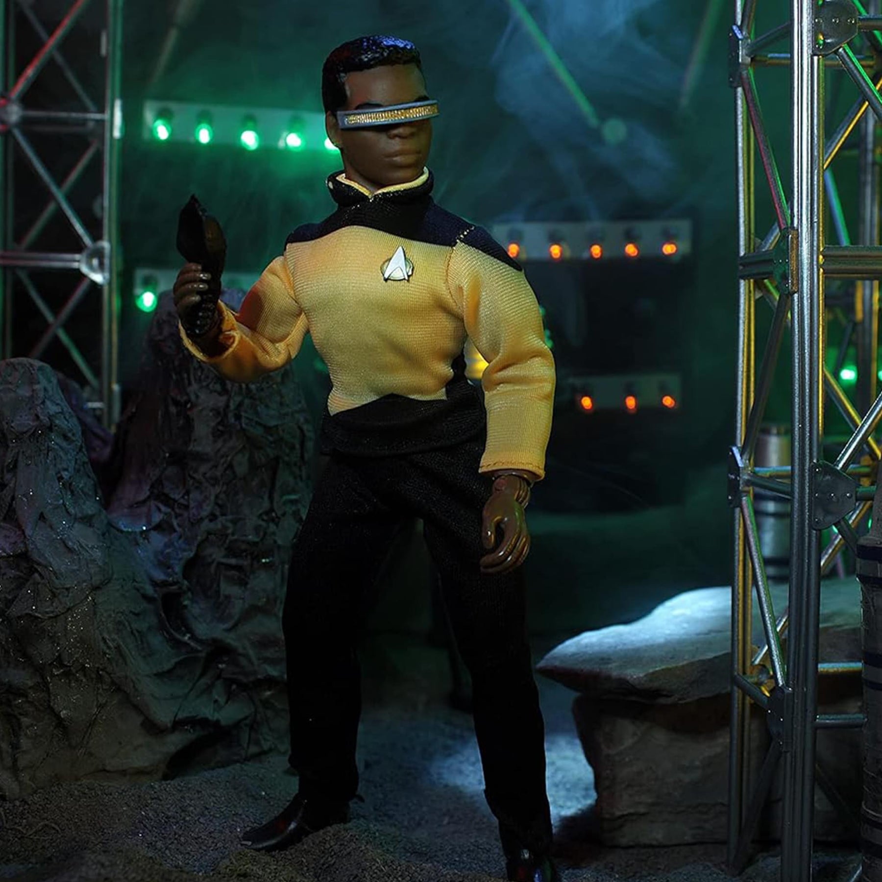 Mego Star Trek TNG Laforge 8 Inch Action Figure