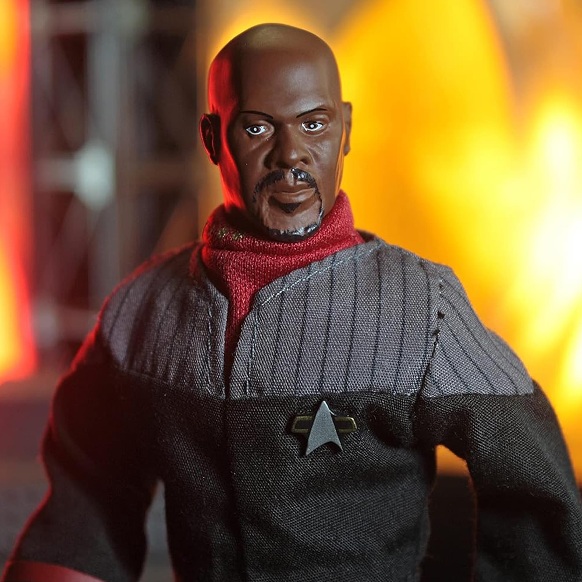Mego Star Trek Deep Space Nine Captain Sisko 8 Inch Action Figure