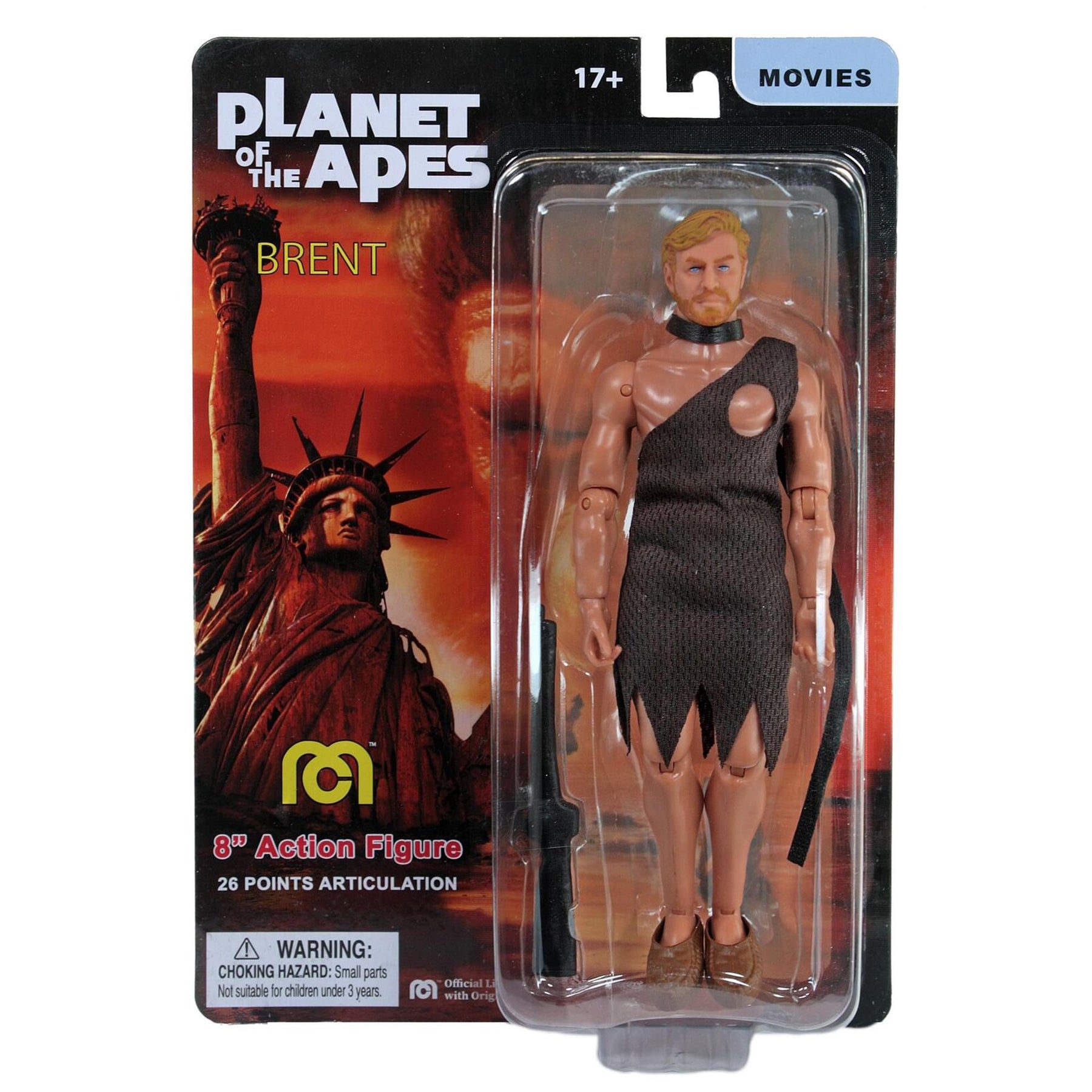 Mego Planet of the Apes Brent 8 Inch Action Figure