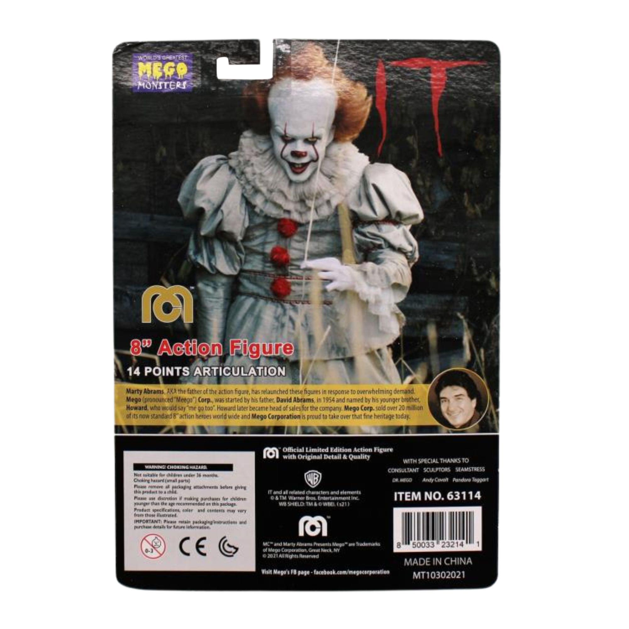 Mego IT (2017) Pennywise 8 Inch Action Figure