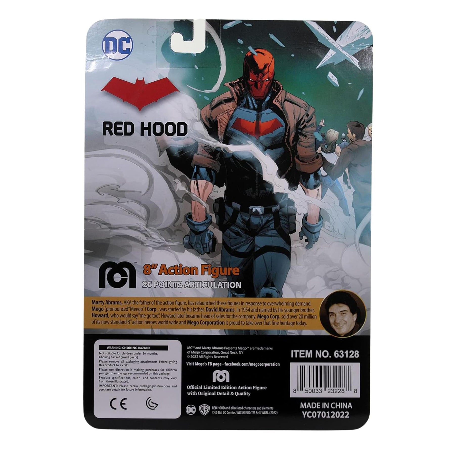 Mego DC Red Hood 8 Inch Action Figure