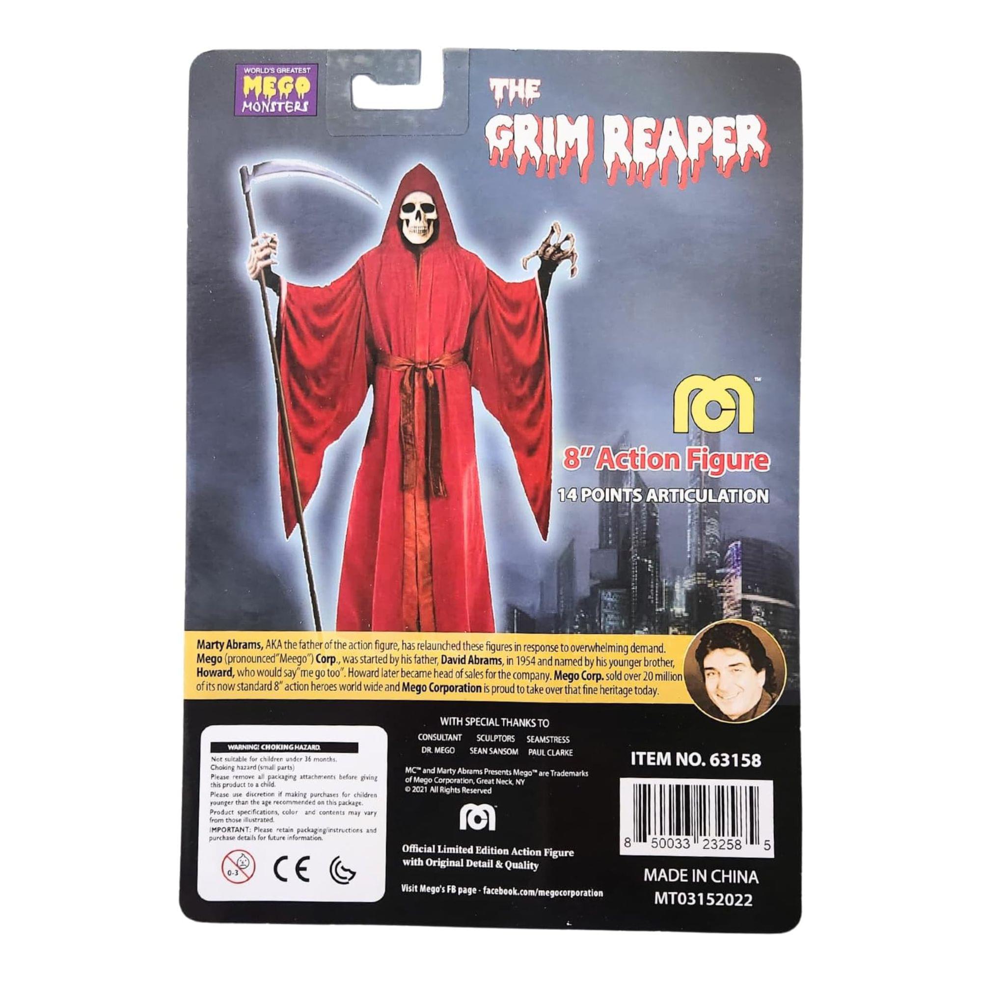 Mego Grim Reaper 8 Inch Action Figure