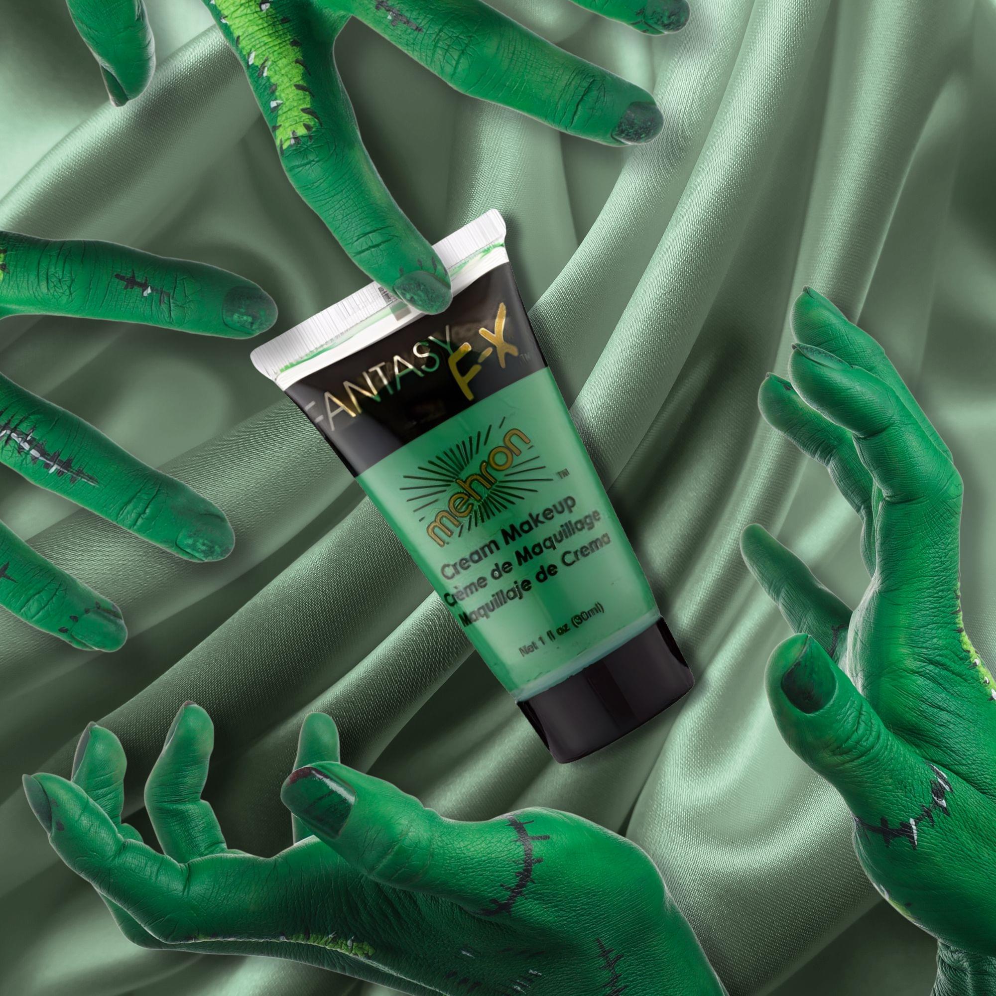 Mehron 1 Ounce Costume Face Paint | Kelly Green