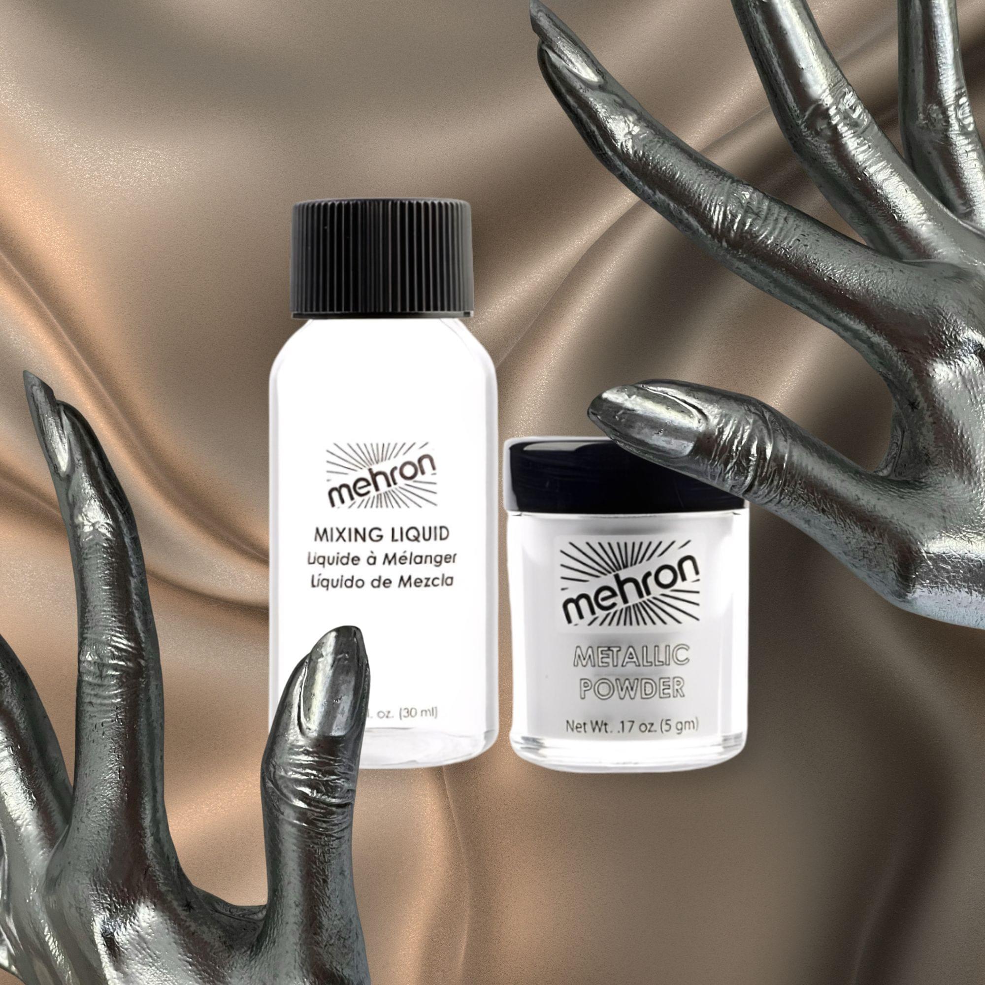 Mehron .17 Ounce Costume Body Paint | Silver