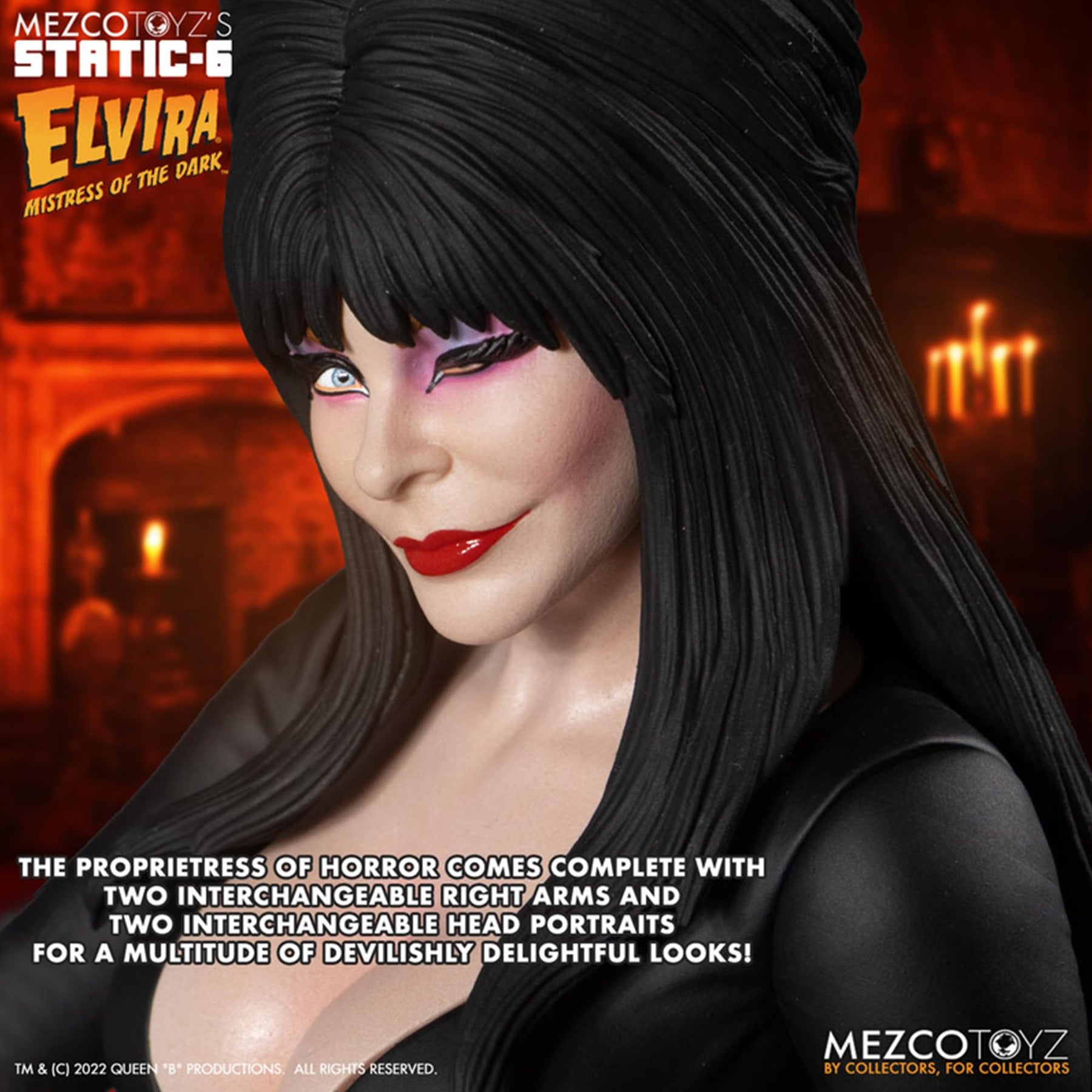 Elvira Mistress of the Dark Static-6 1:6 Scale Premium Statue