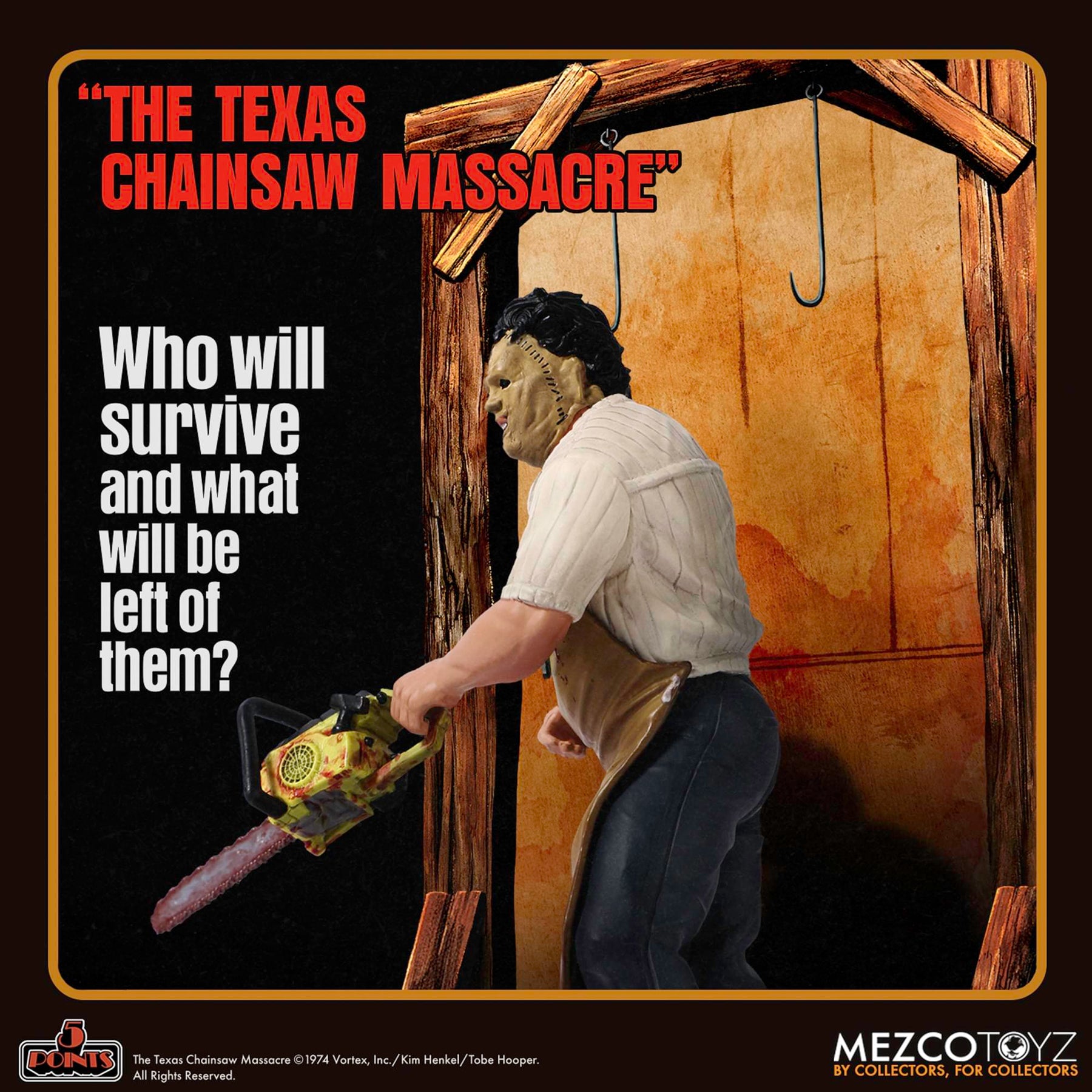 The Texas Chainsaw Massacre (1974) 5 Points Action Figure | Leatherface