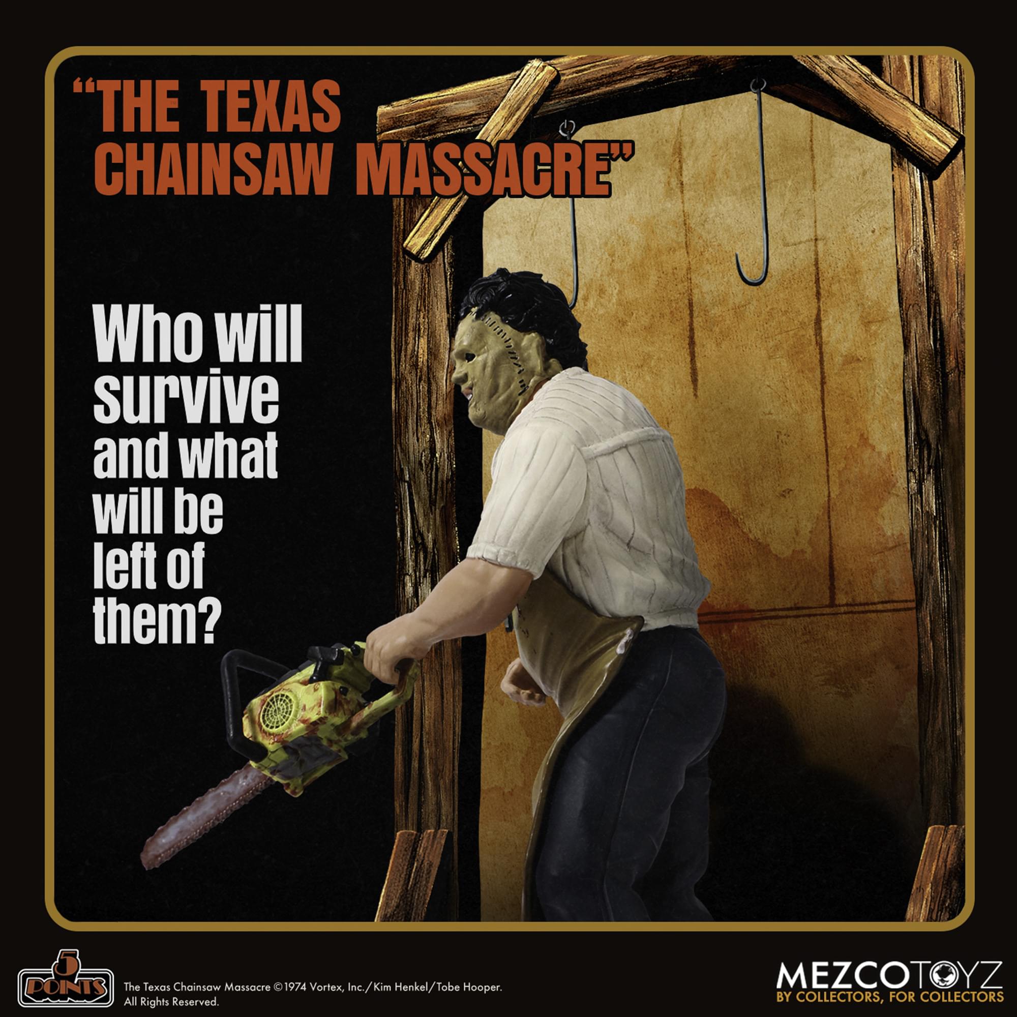 The Texas Chainsaw Massacre (1974) 5 Points Action Figure | Leatherface