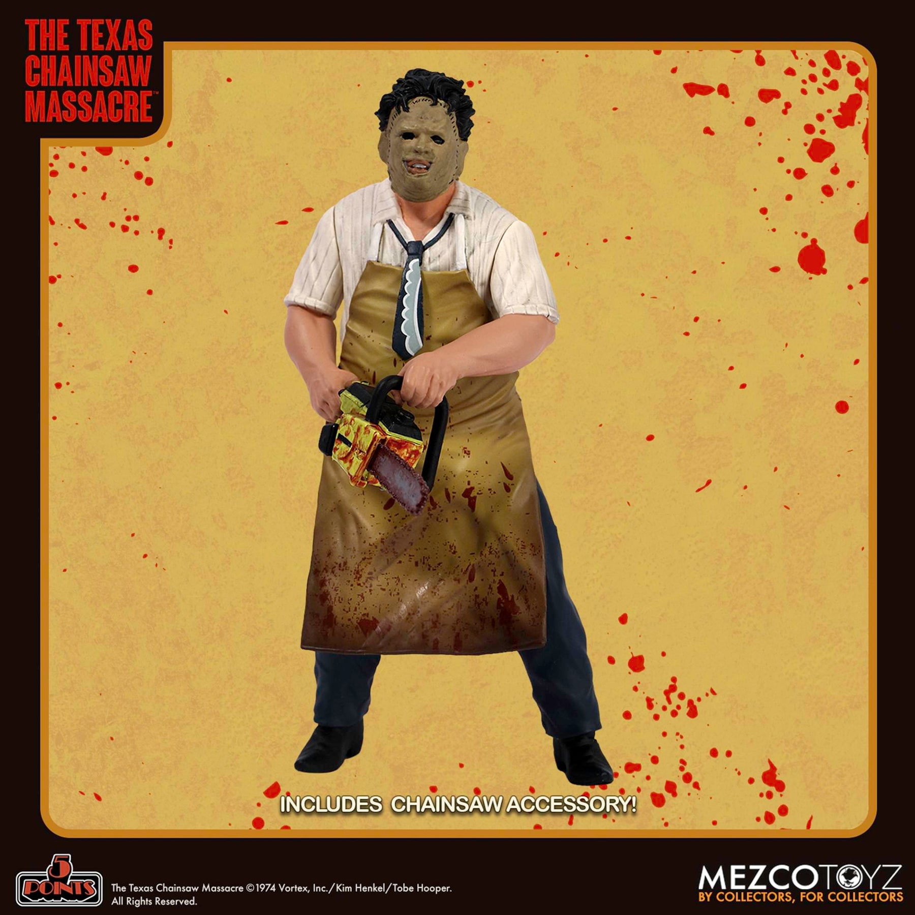 The Texas Chainsaw Massacre (1974) 5 Points Action Figure | Leatherface