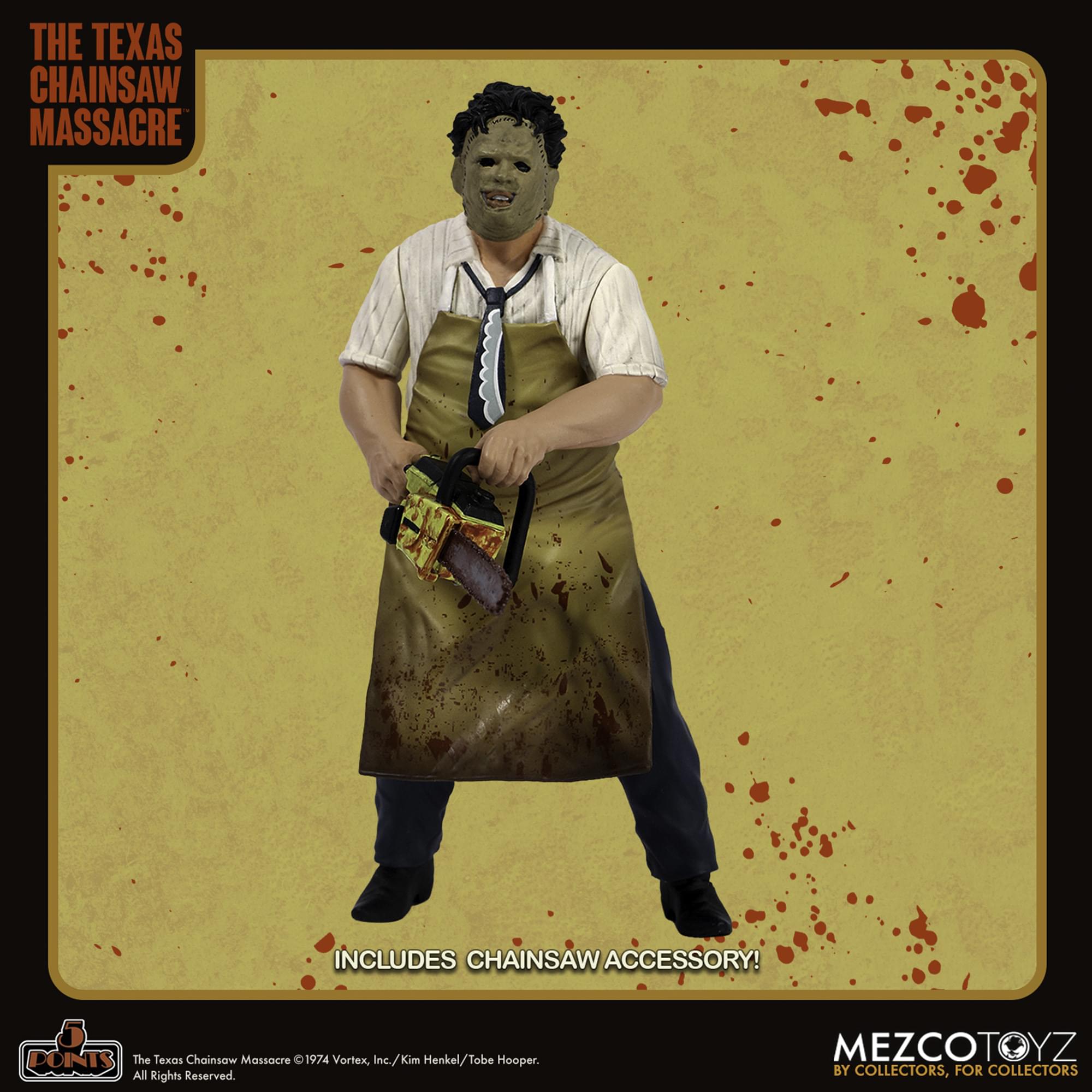 The Texas Chainsaw Massacre (1974) 5 Points Action Figure | Leatherface