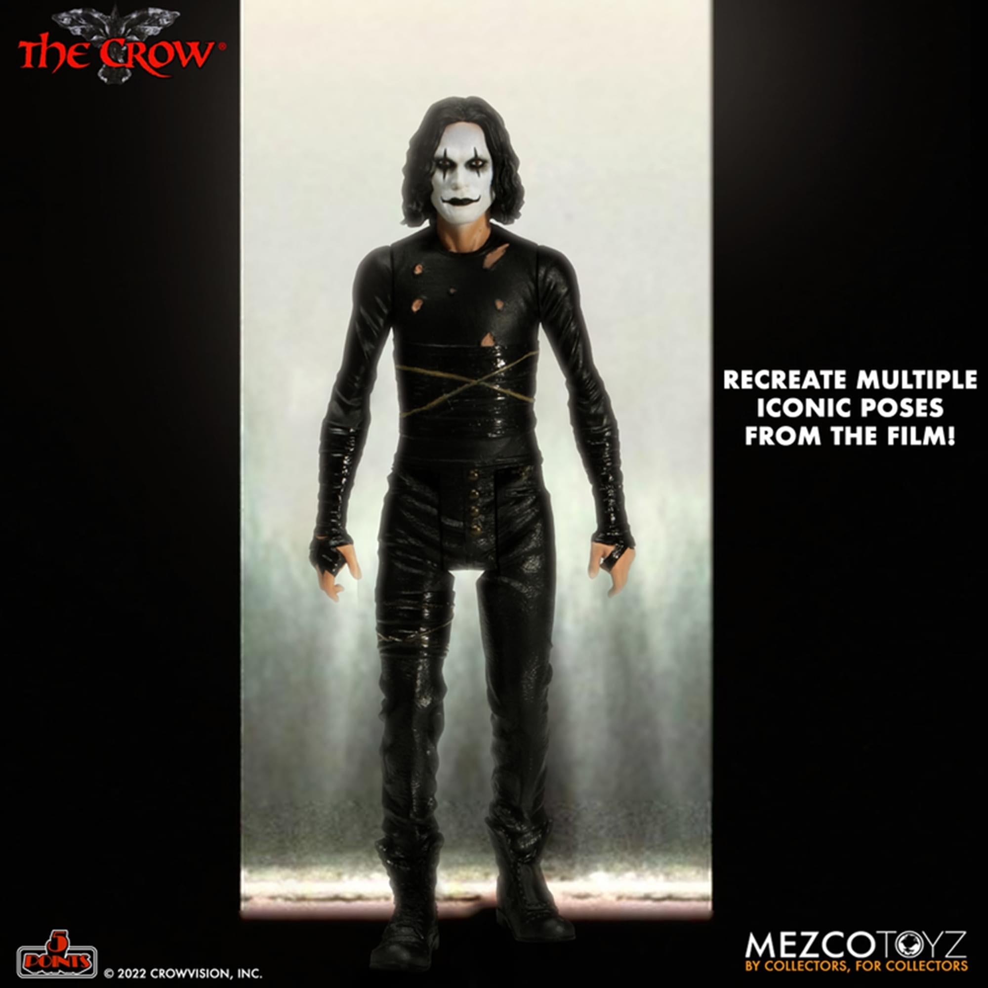 The Crow 5 Points Deluxe Action Figure Set
