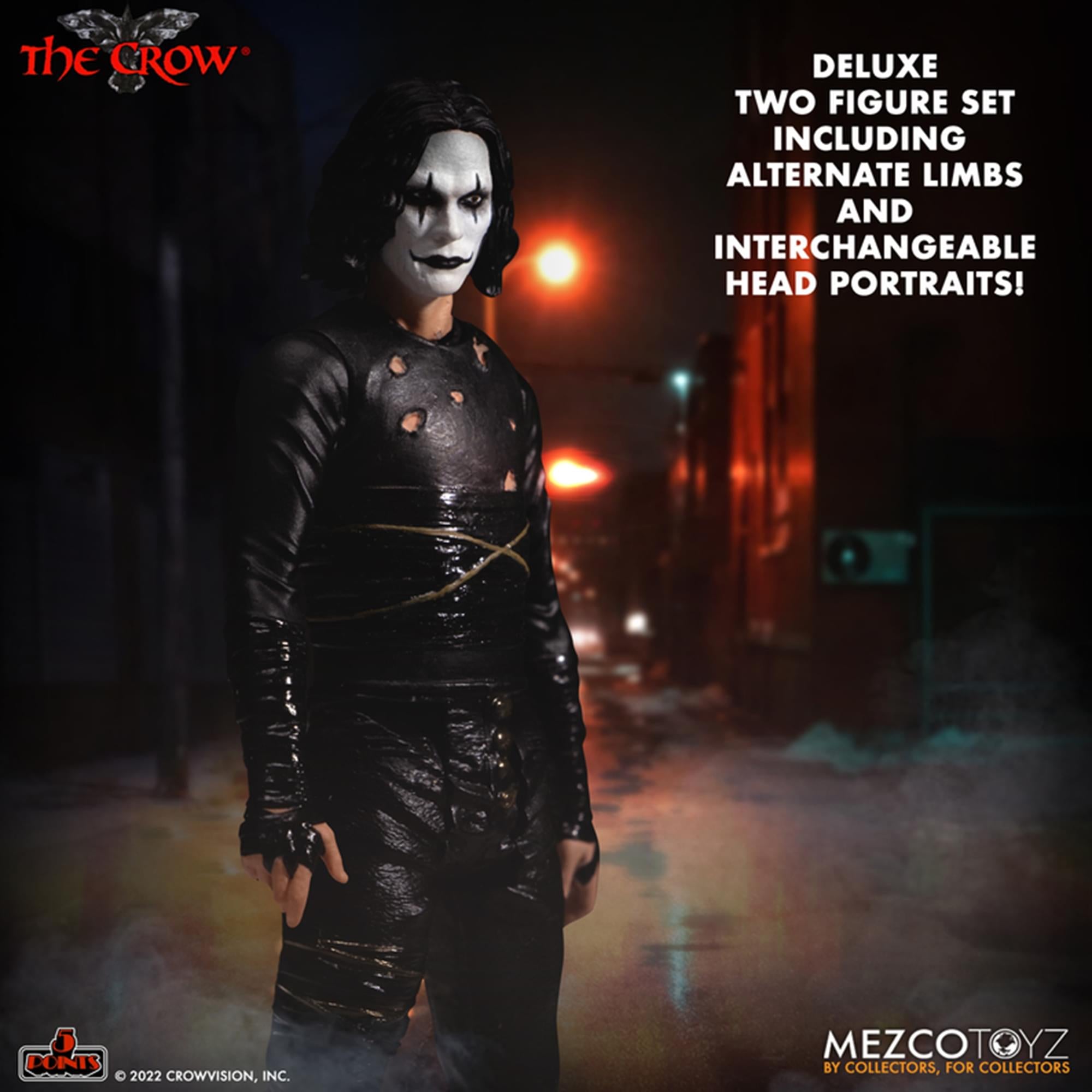 The Crow 5 Points Deluxe Action Figure Set