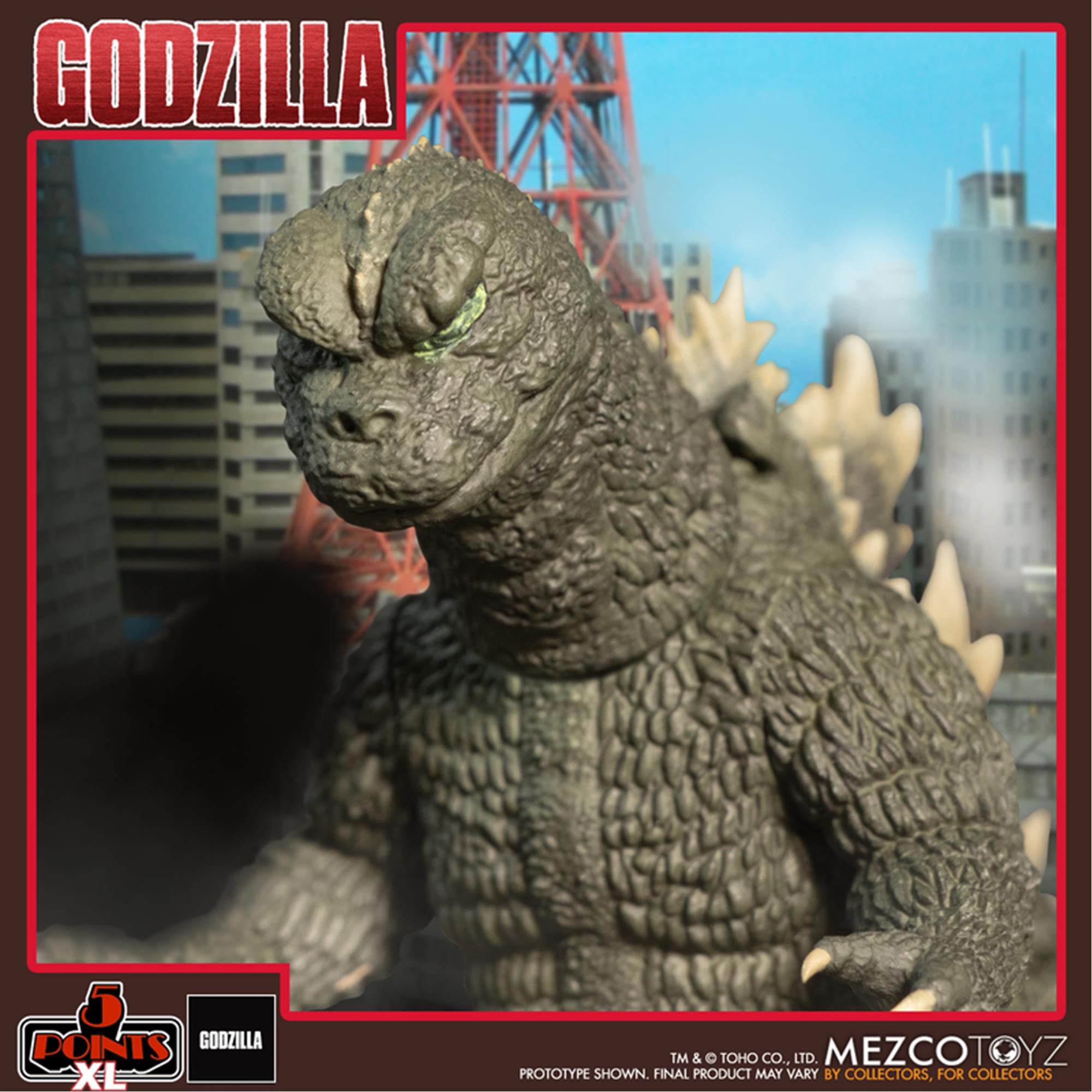 Godzilla vs Hedorah 5 Points XL Figure Box Set