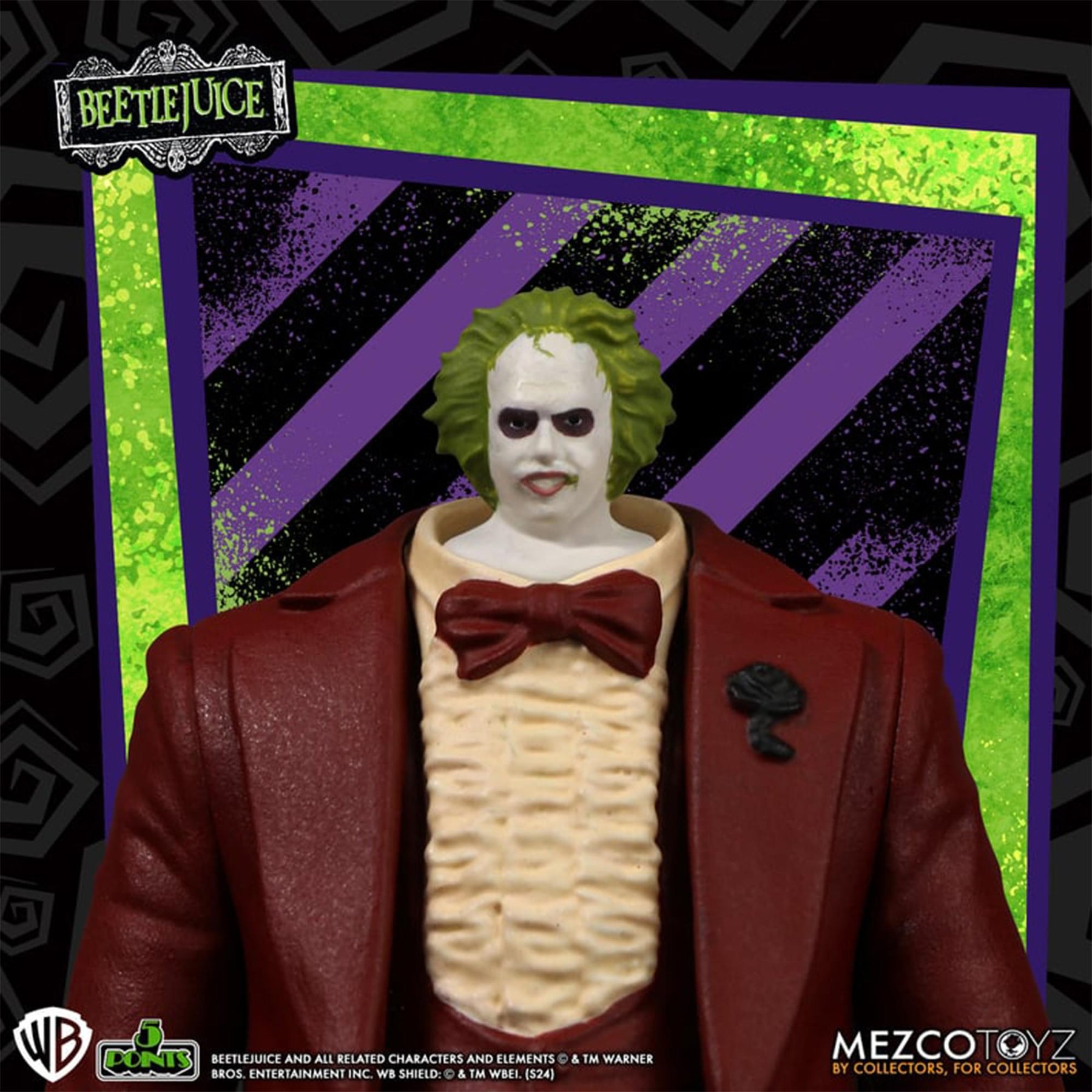 Beetlejuice 5 Points Action Figure | Red Tux