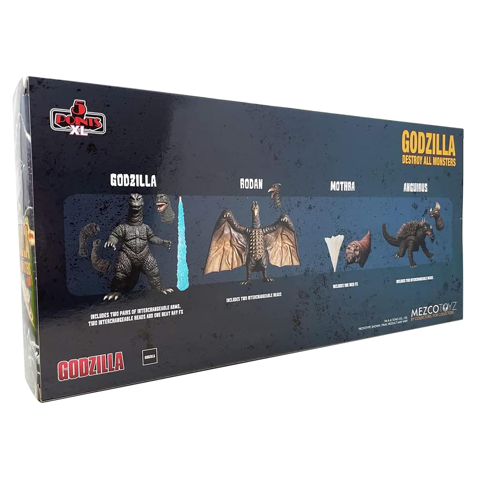 Godzilla Destroy All Monsters (1968) 5 Points XL Round 1 Boxed Set