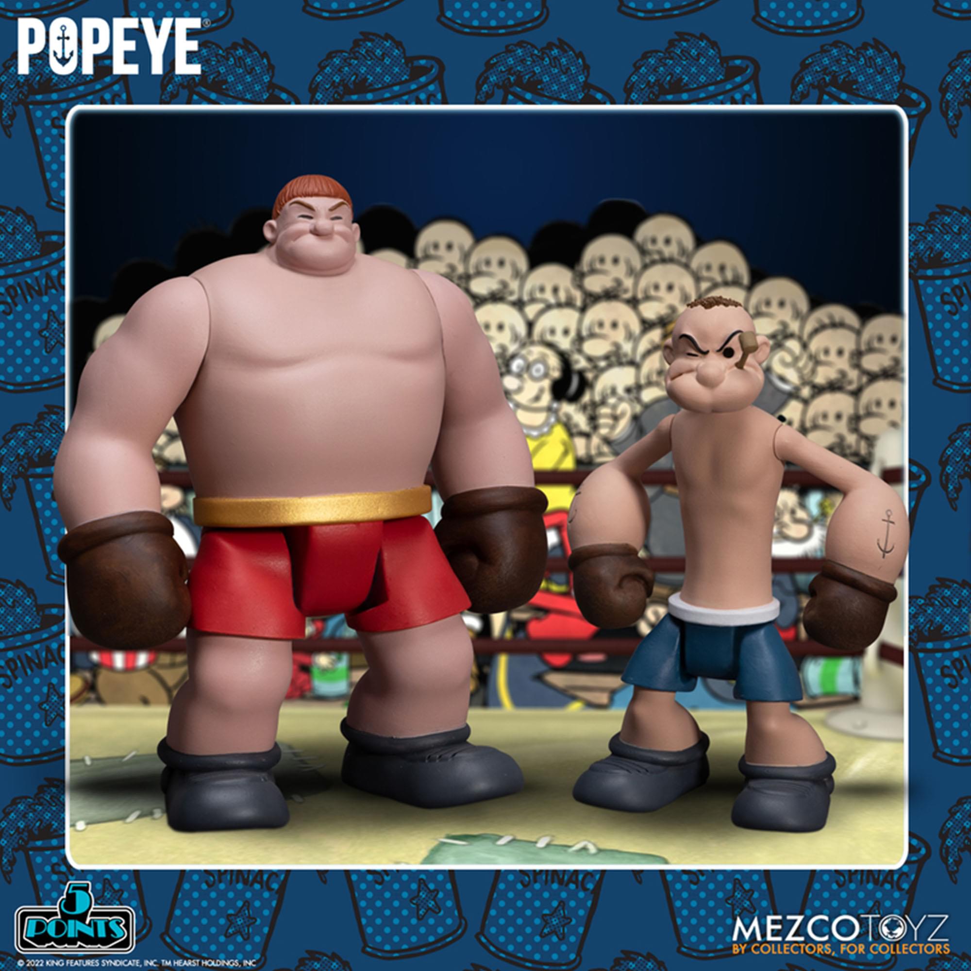 Popeye 5 Points Popeye and Oxheart Figure Boxed Set