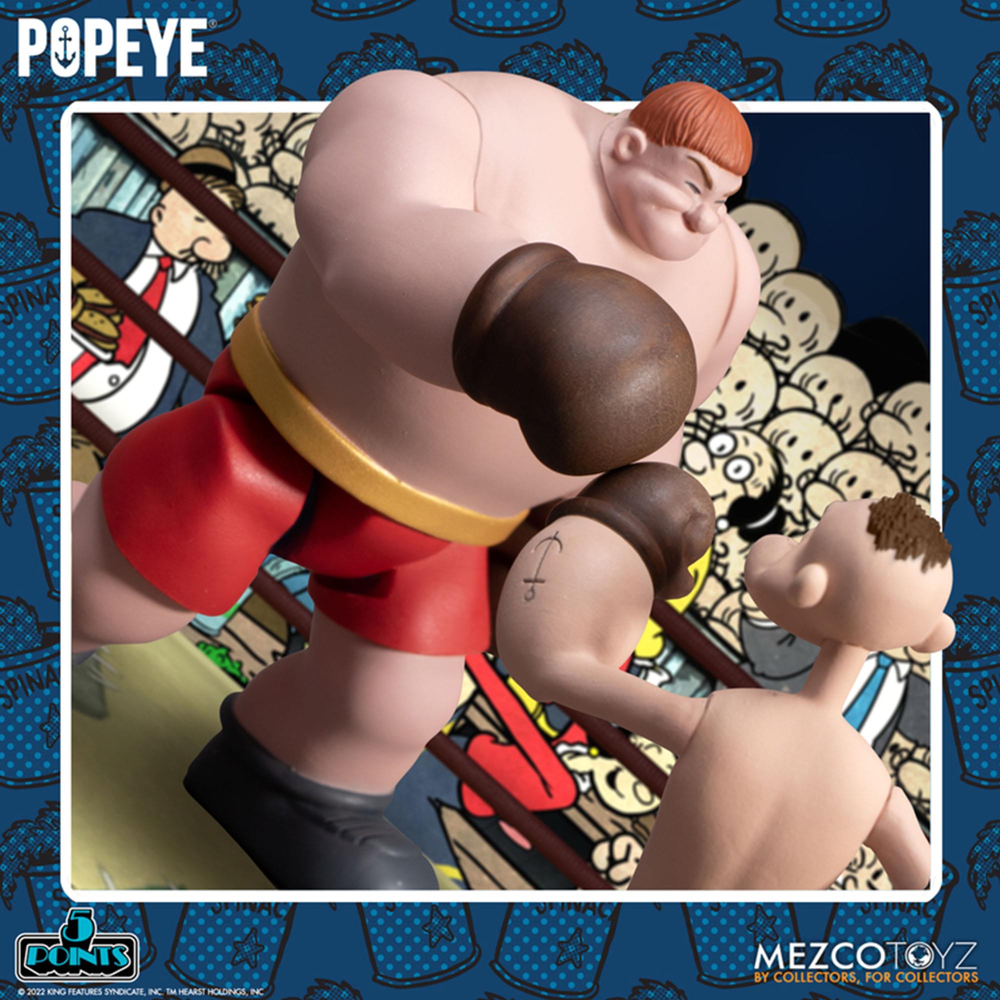 Popeye 5 Points Popeye and Oxheart Figure Boxed Set
