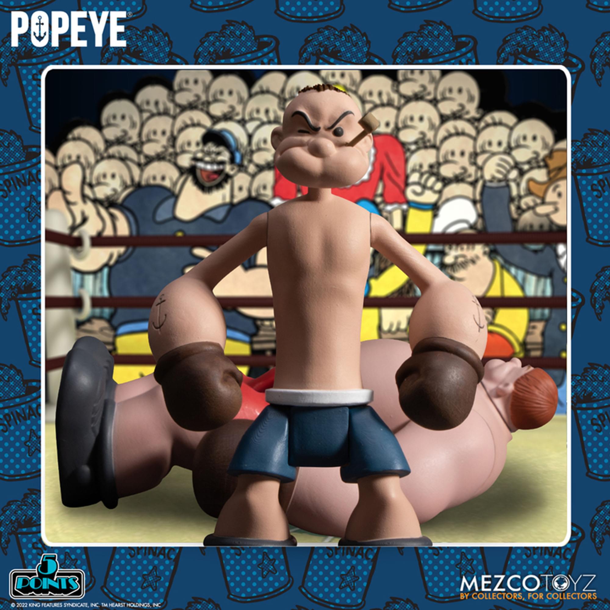 Popeye 5 Points Popeye and Oxheart Figure Boxed Set