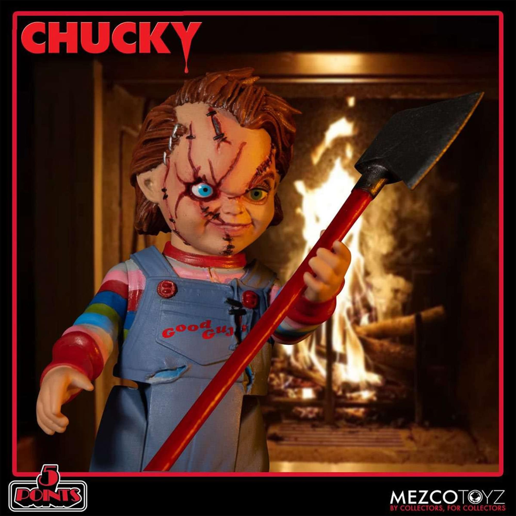 Child's Play Chucky Deluxe 5 Point Figure Set