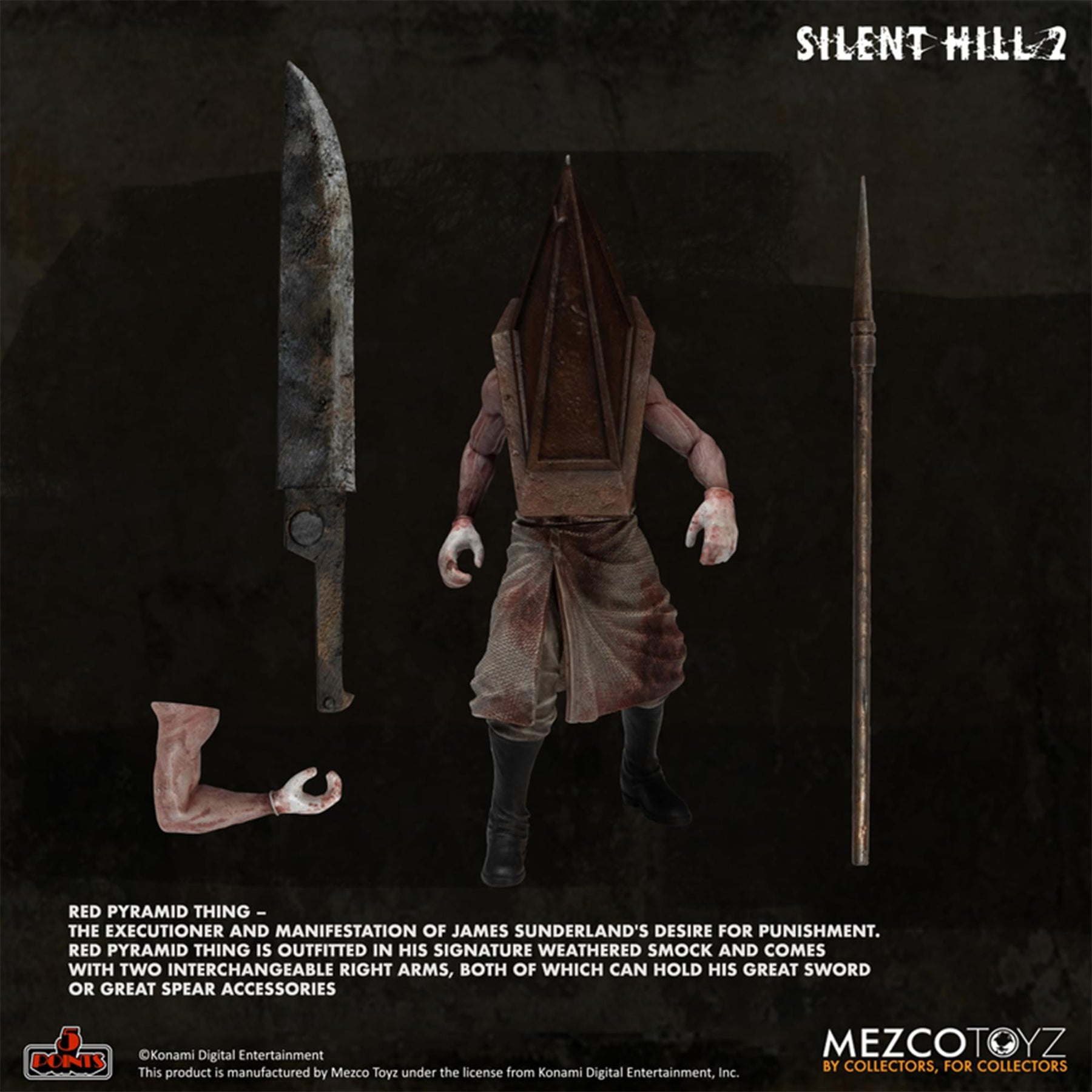 Silent Hill 2 5 Points Deluxe Figure Boxed Set
