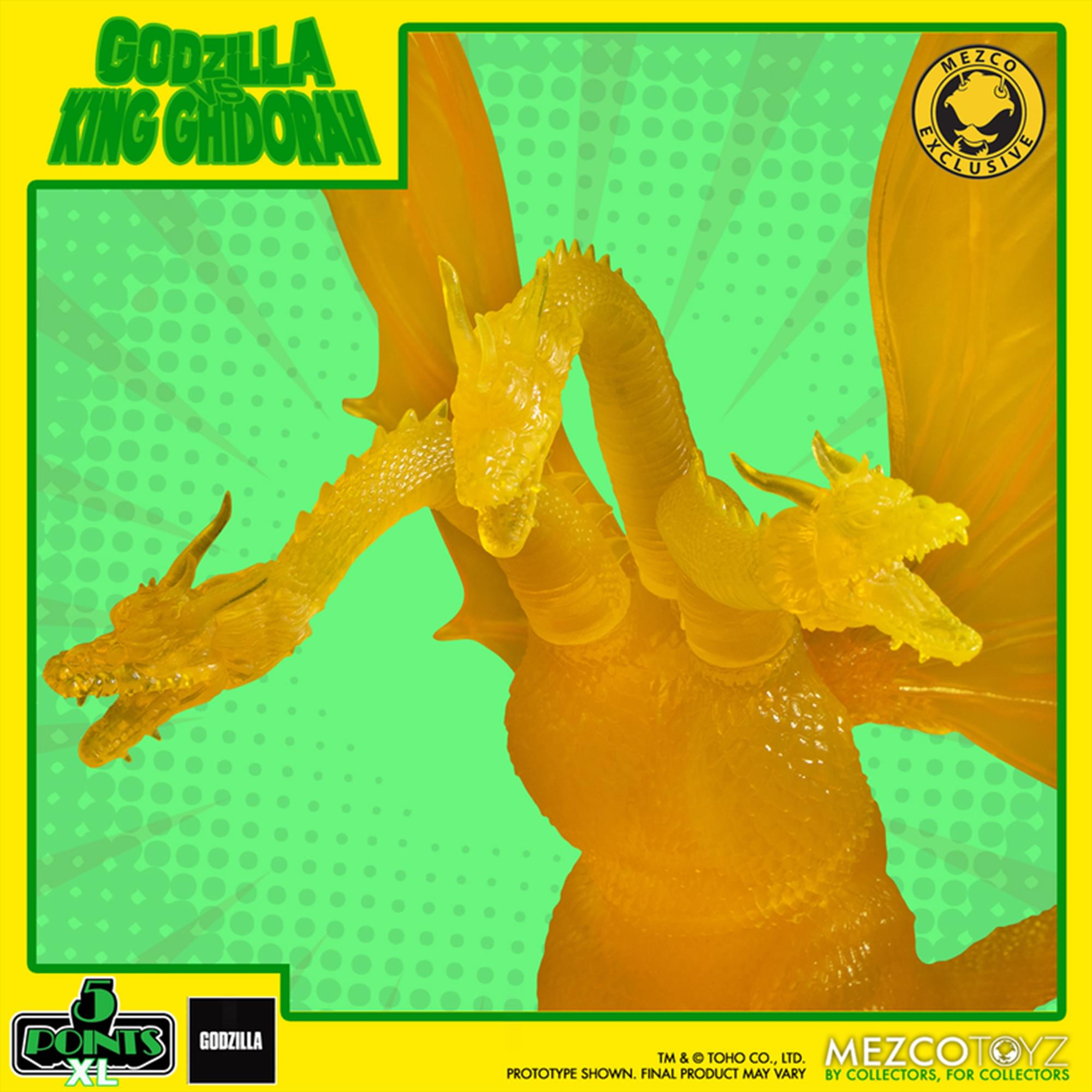 Godzilla Vs. King Ghidorah 5 Points XL Radioactive Battle Box