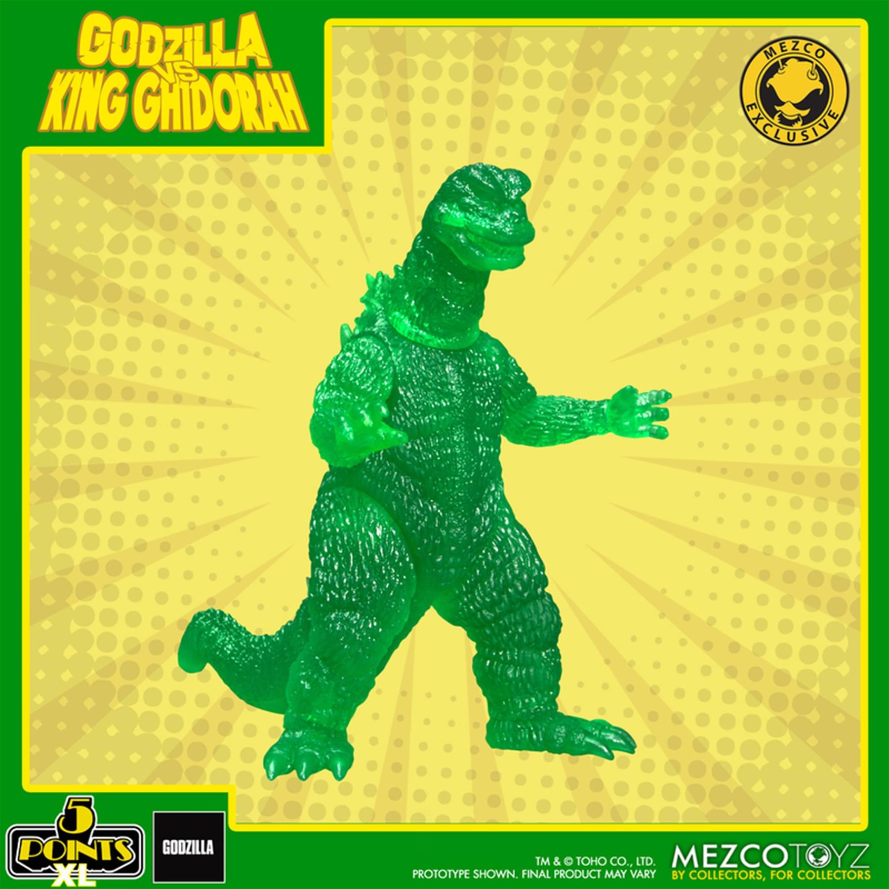 Godzilla Vs. King Ghidorah 5 Points XL Radioactive Battle Box