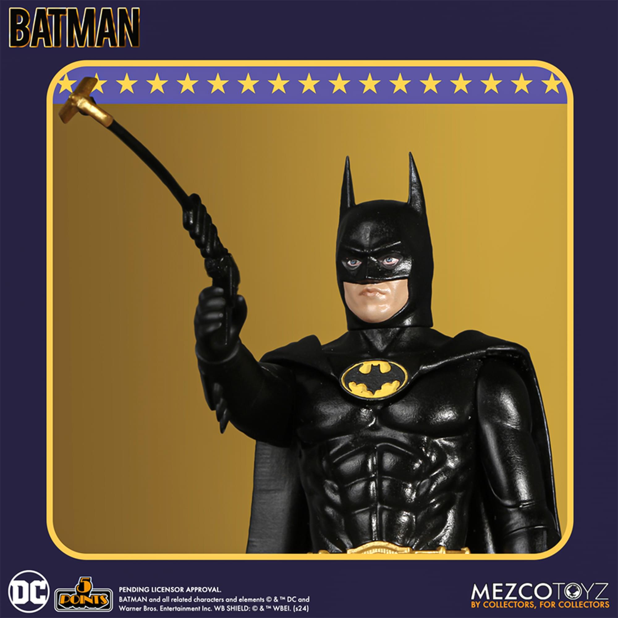 DC Comics 5 Points 1989 Batman Action Figure | Batman