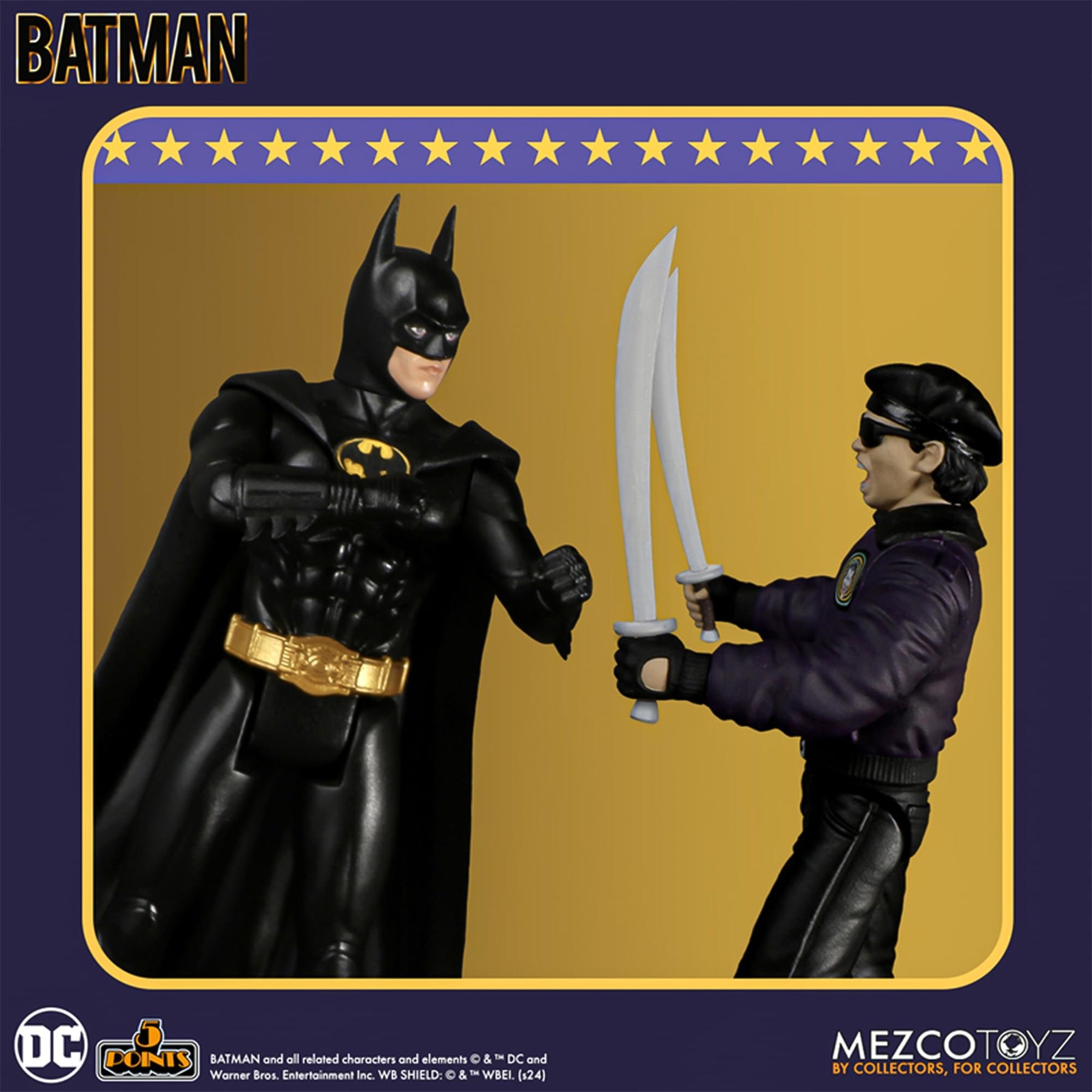 DC Comics 5 Points 1989 Batman Action Figure | Batman